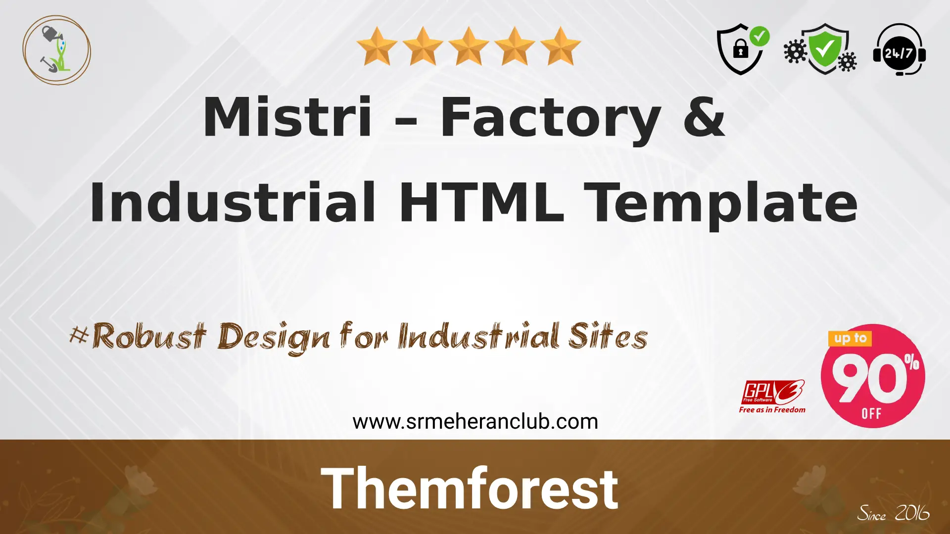 Mistri – Factory & Industrial HTML Template — Template by Themeforest