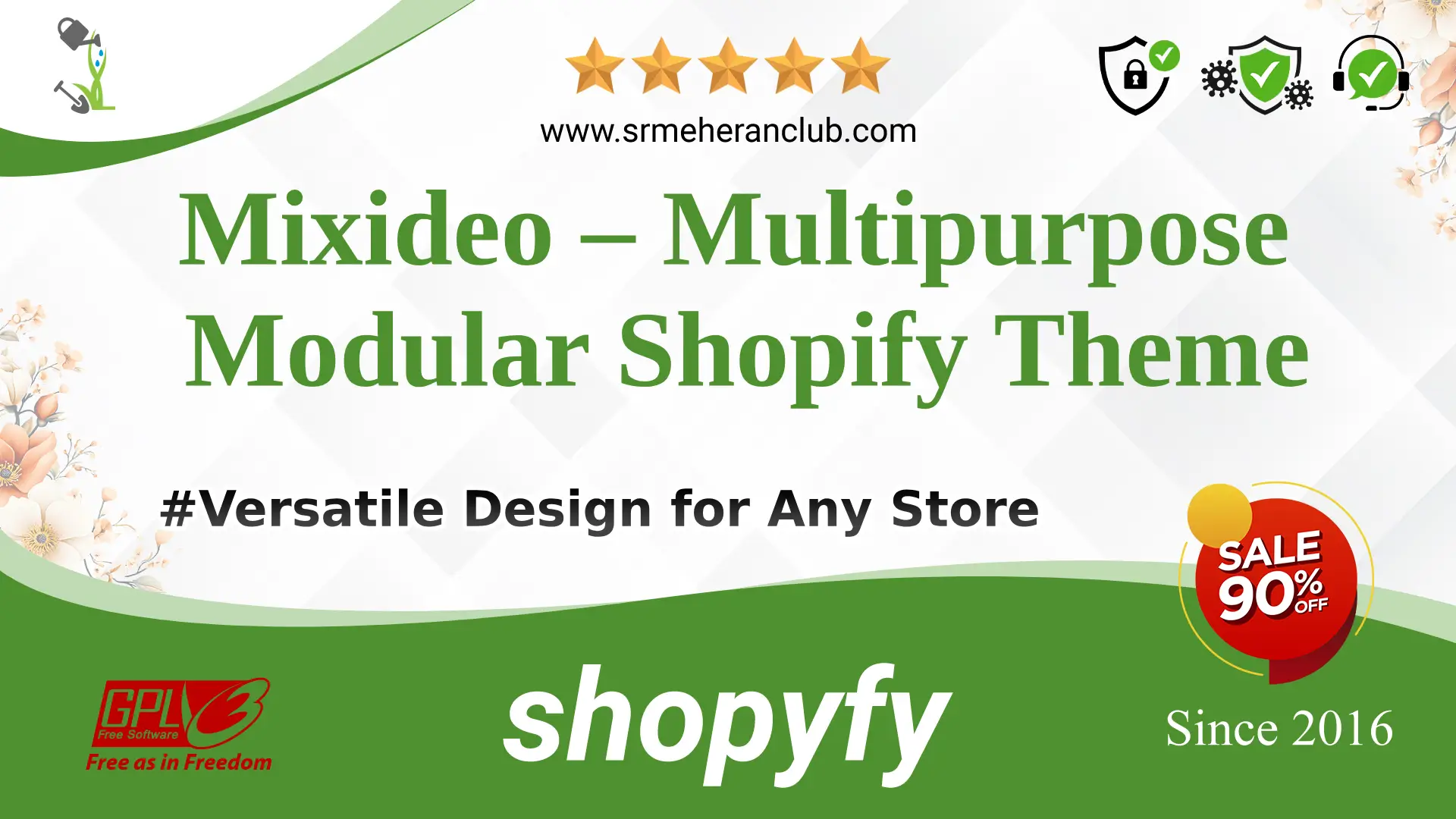 Mixideo – Multipurpose Modular Shopify Theme — Theme by Templatemonster