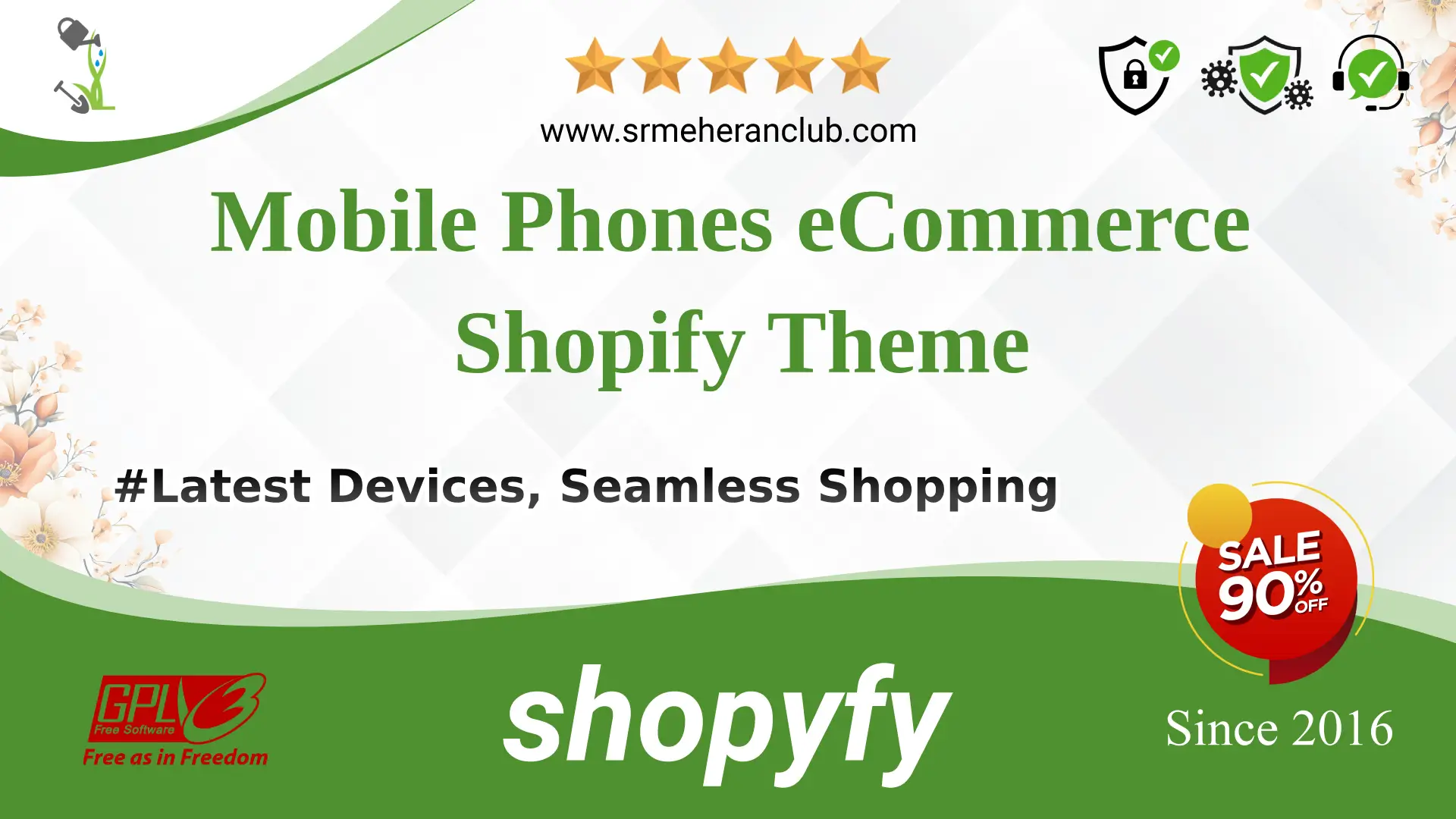 Mobile Phones eCommerce Shopify Theme — Theme by Templatemonster