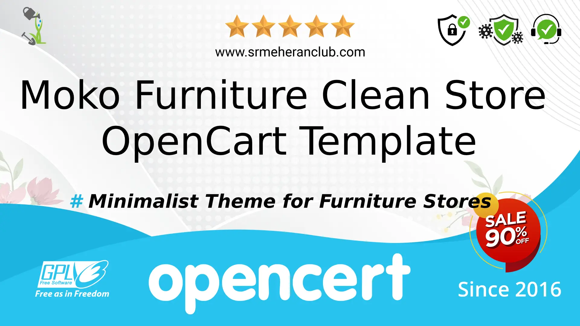 Moko Furniture Clean Store OpenCart Template — Template by Templatemonster