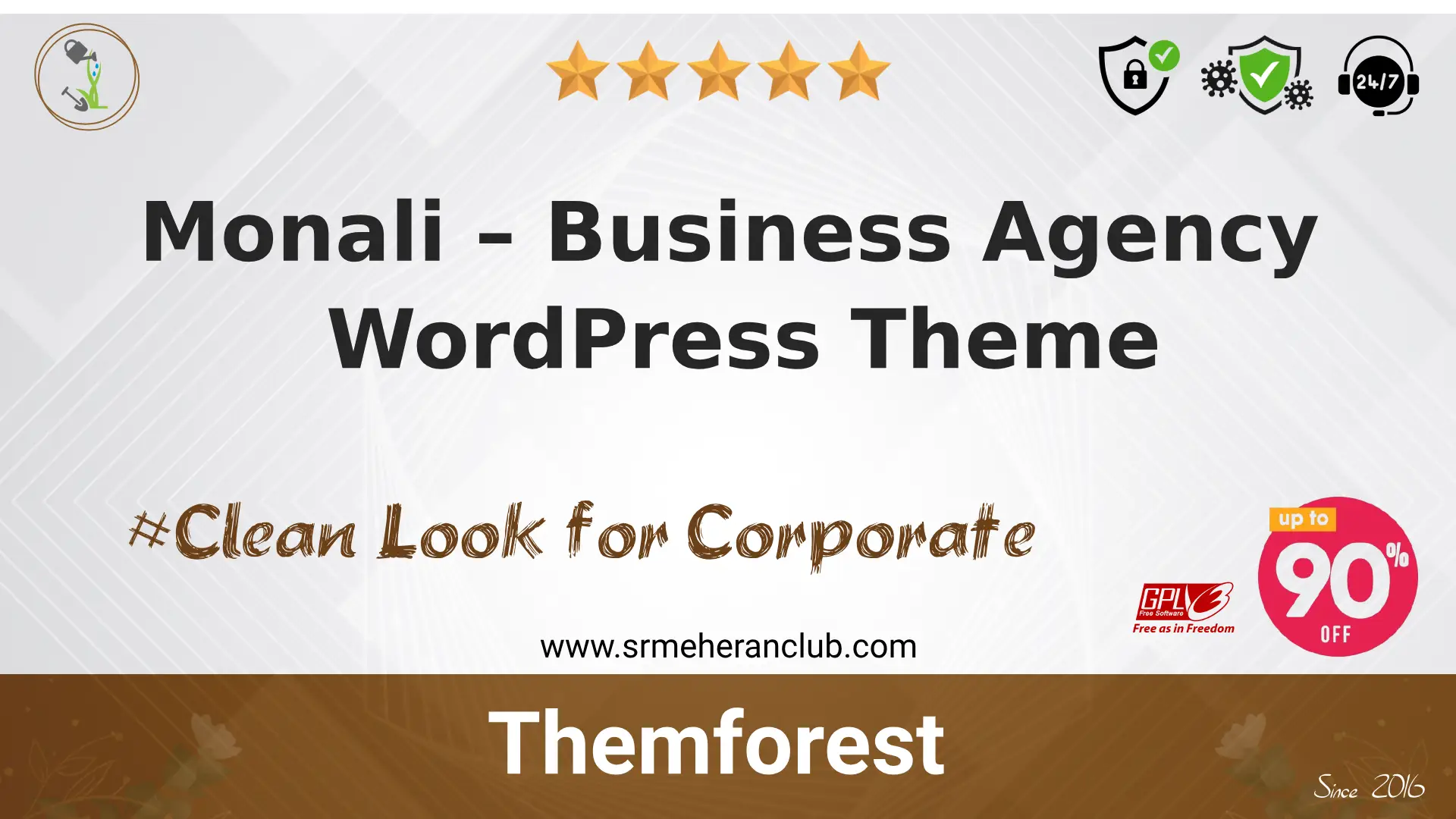 Monali – Business Agency WordPress Theme — Theme by Themeforest