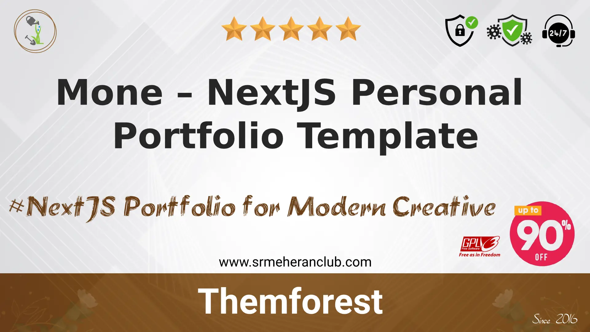 Mone – NextJS Personal Portfolio Template