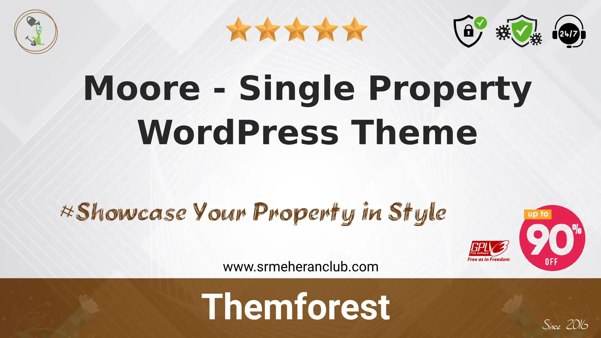 Moore – Single Property WordPress Theme