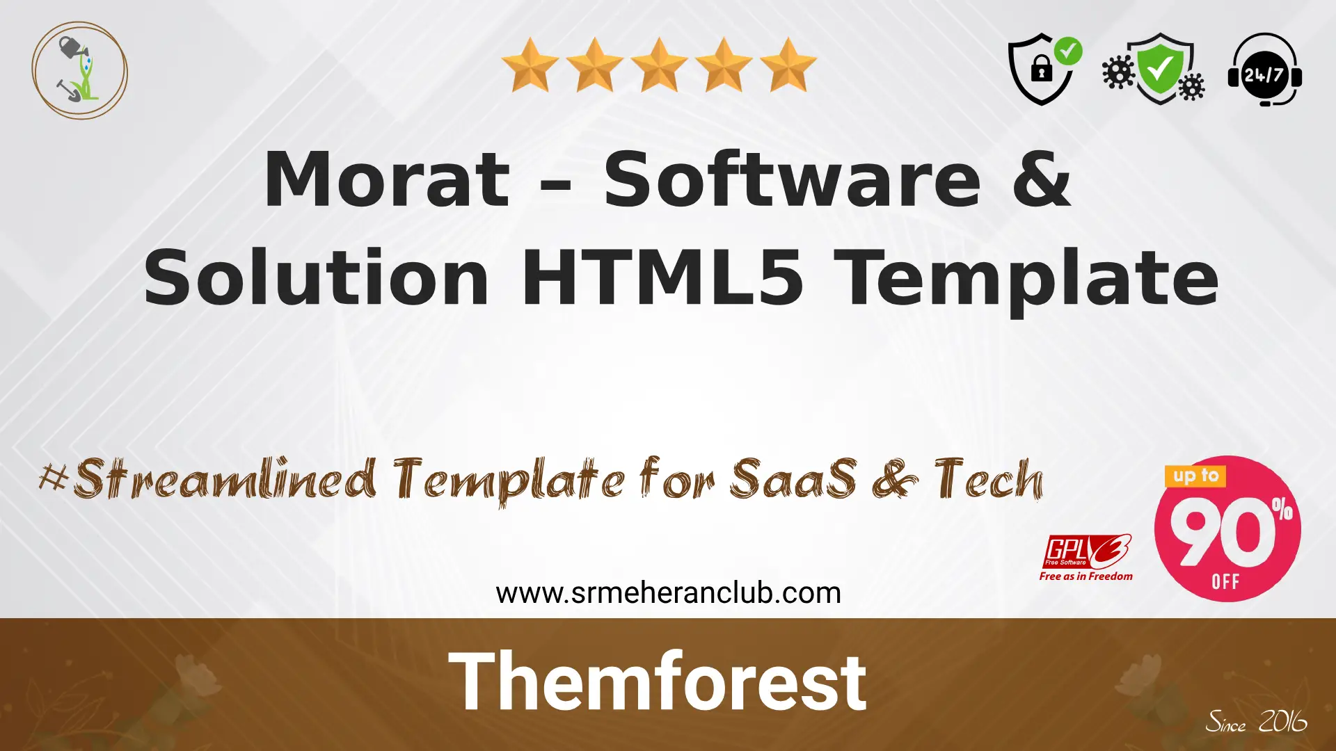 Morat – Software & Solution HTML5 Template — Template by Themeforest