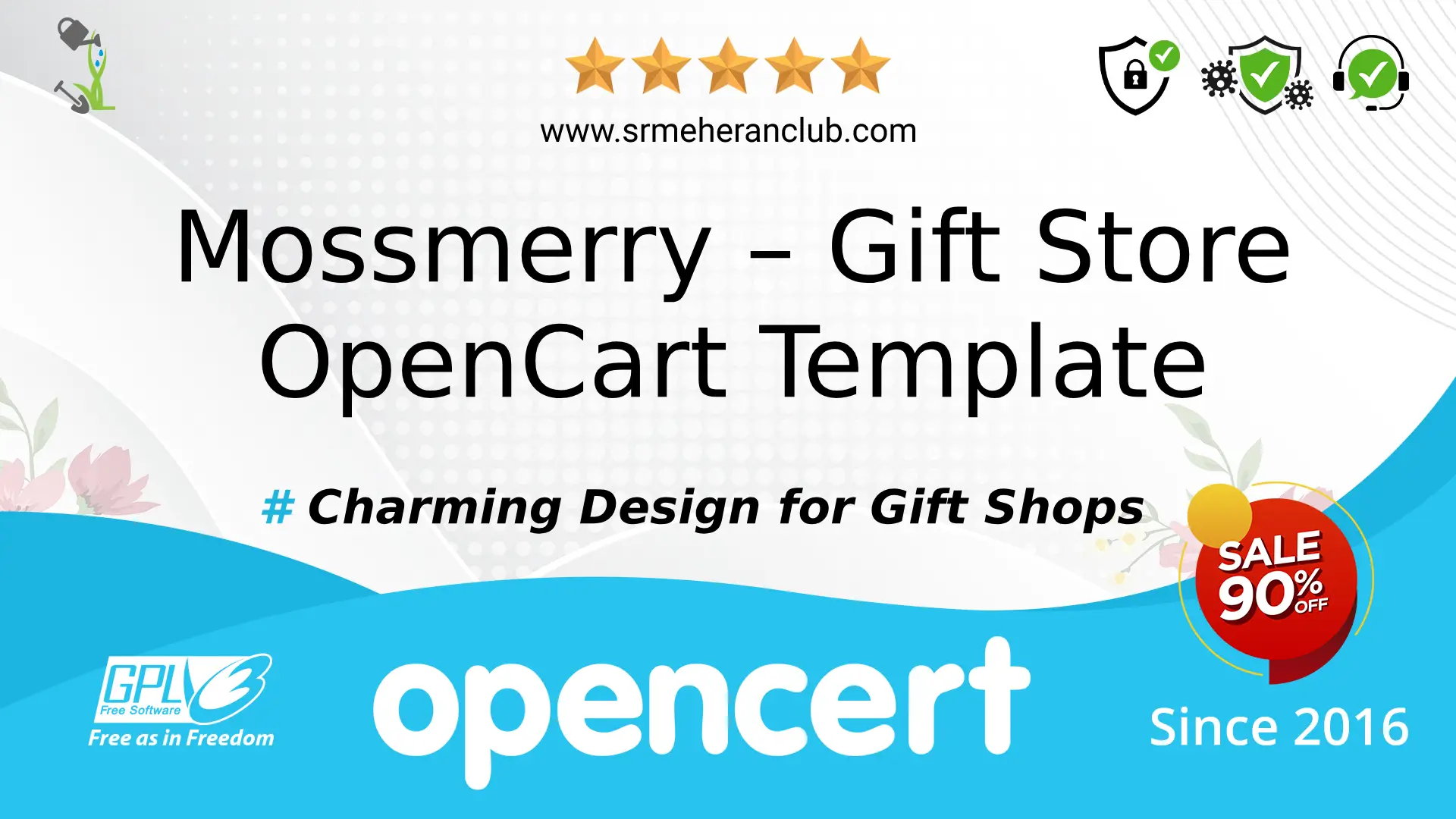 Mossmerry – Gift Store OpenCart Template — Template by Templatemonster
