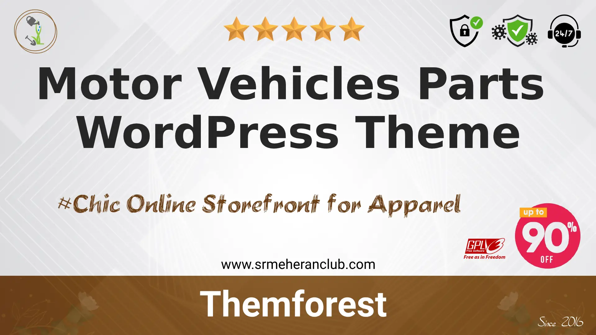 Motor Vehicles Parts WordPress Theme — Theme by Themeforest