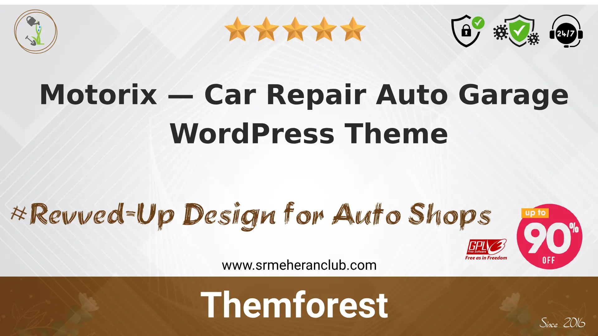 Motorix — Car Repair Auto Garage WordPress Theme