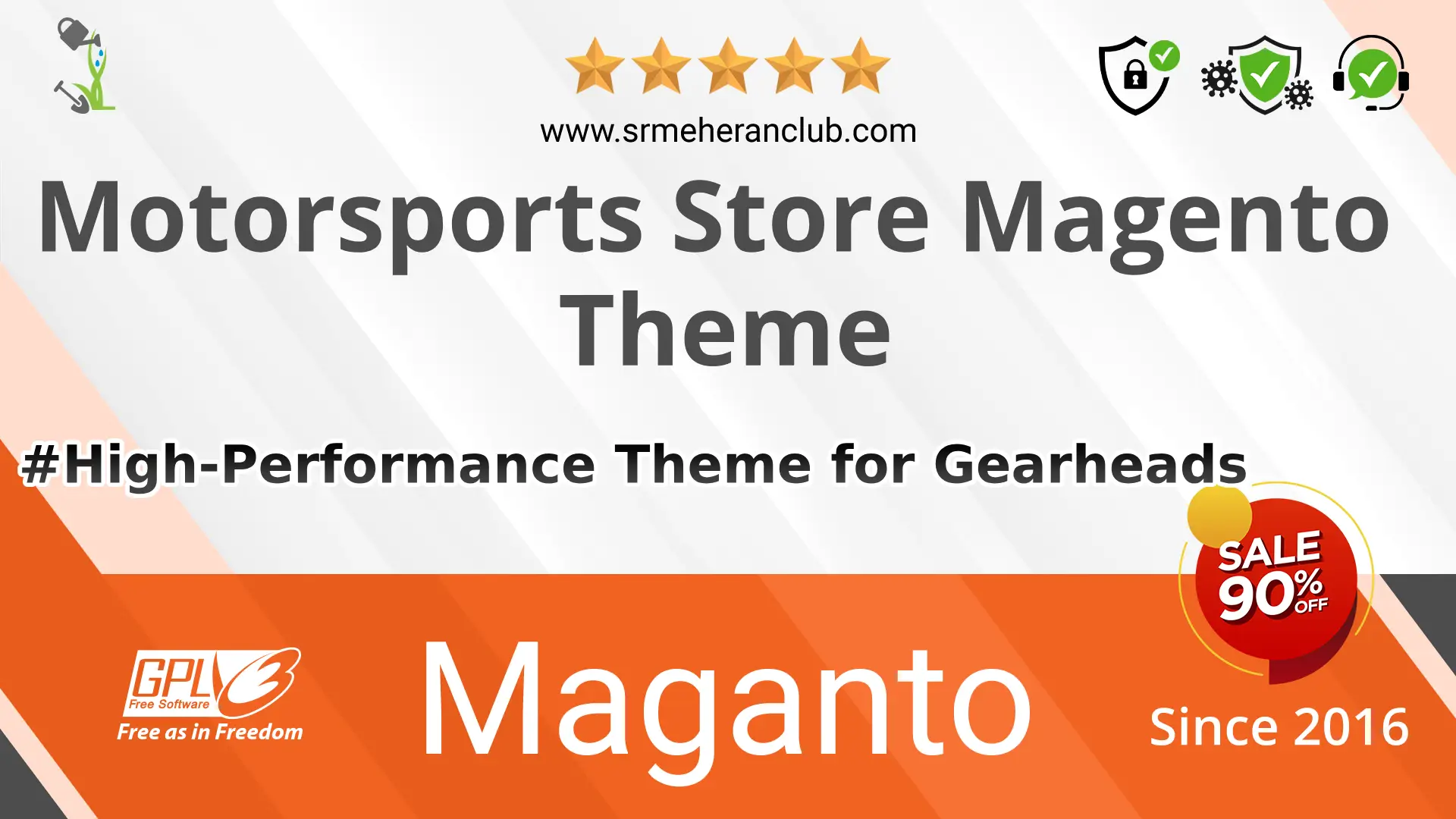 Motorsports Store Magento Theme — Theme by Templatemonster