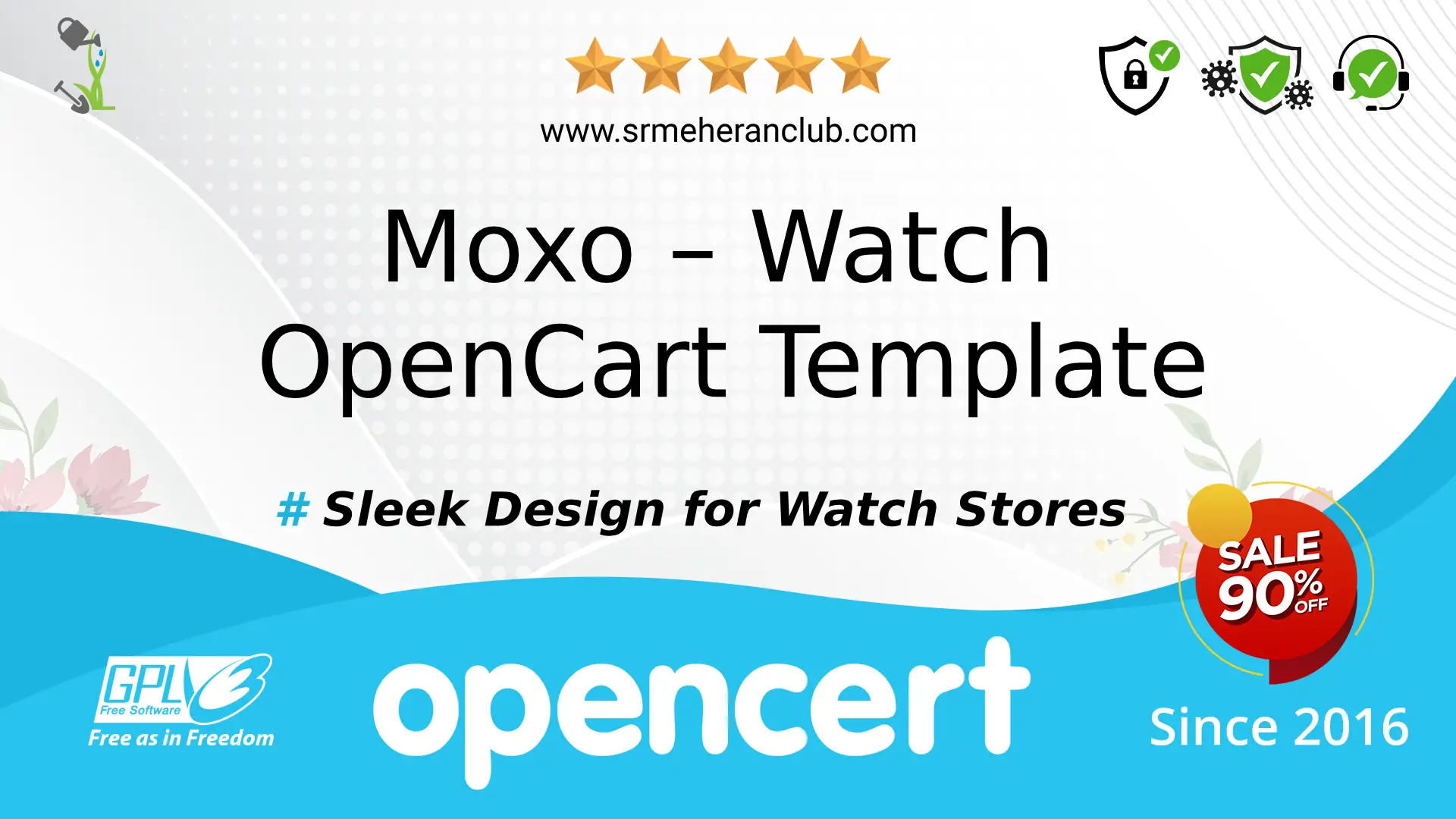 Moxo – Watch OpenCart Template — Template by Templatemonster