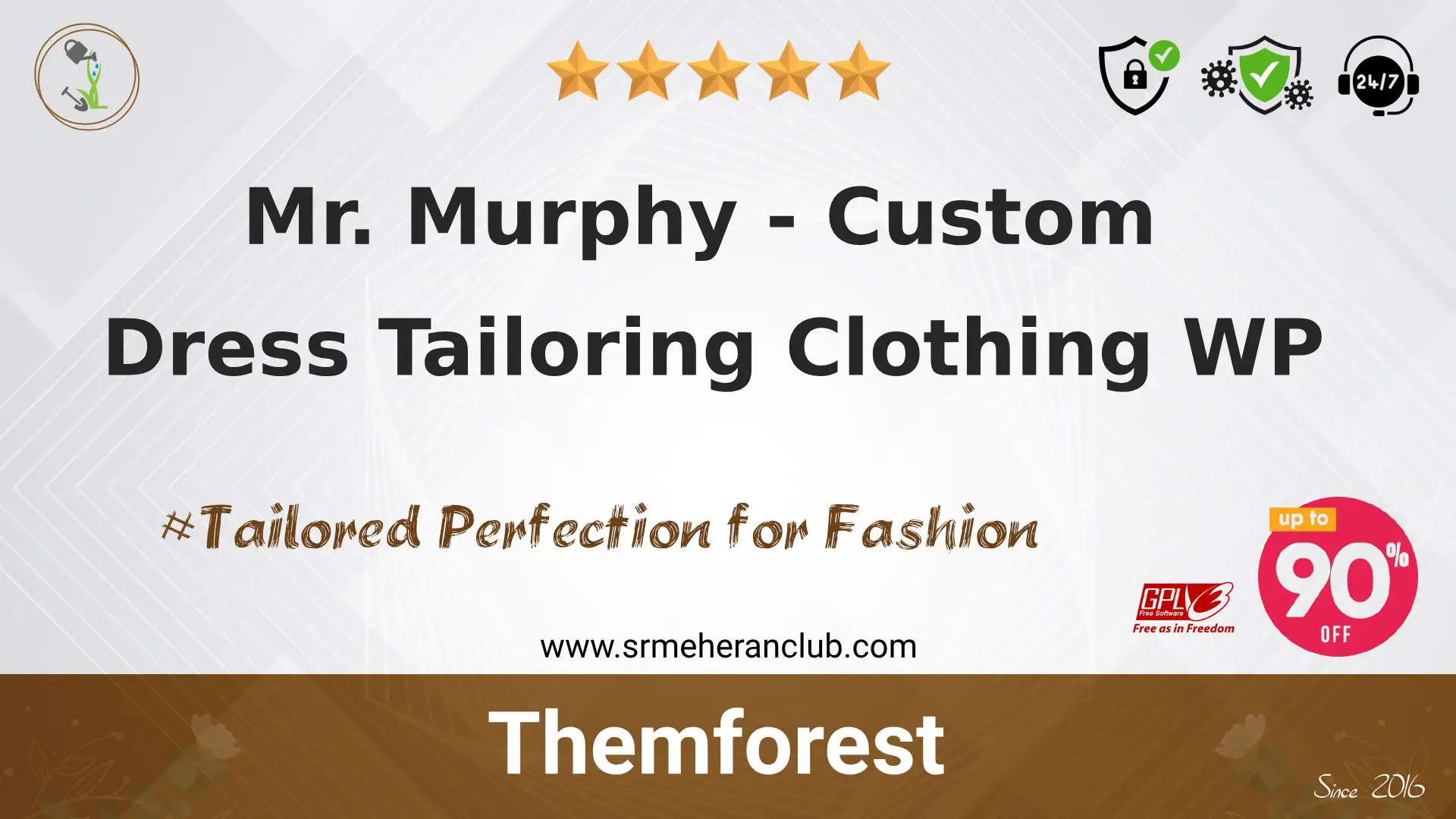 Mr. Murphy – Custom Dress Tailoring Clothing WP — Theme by Themeforest