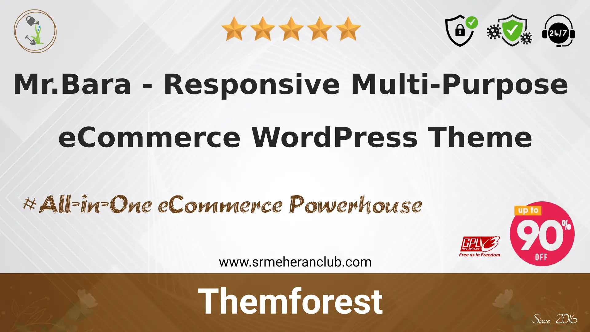 Mr.Bara – Responsive Multi-Purpose eCommerce WordPress Theme — Theme by Themeforest