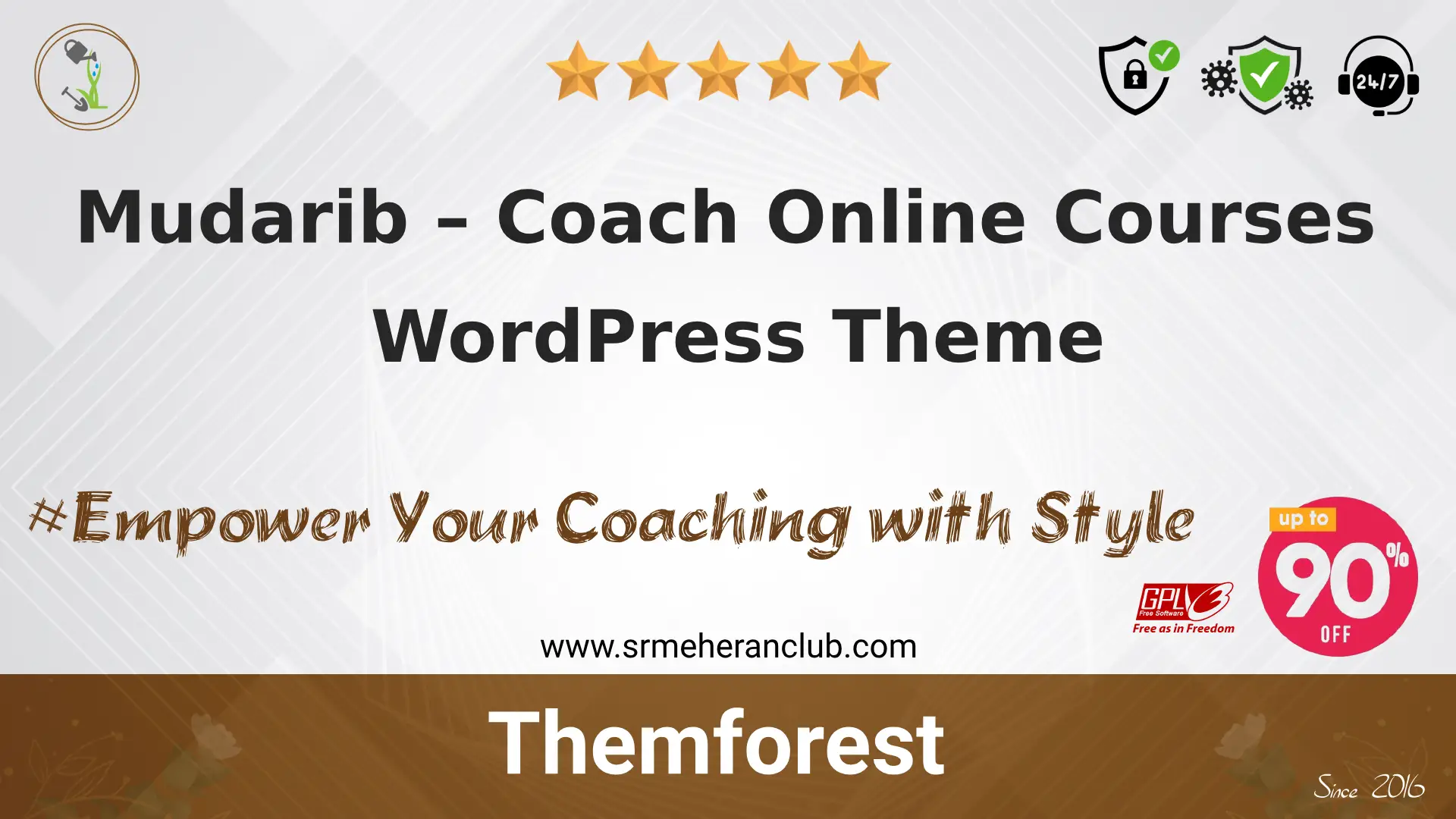 Mudarib – Coach Online Courses WordPress Theme — Theme by Themeforest