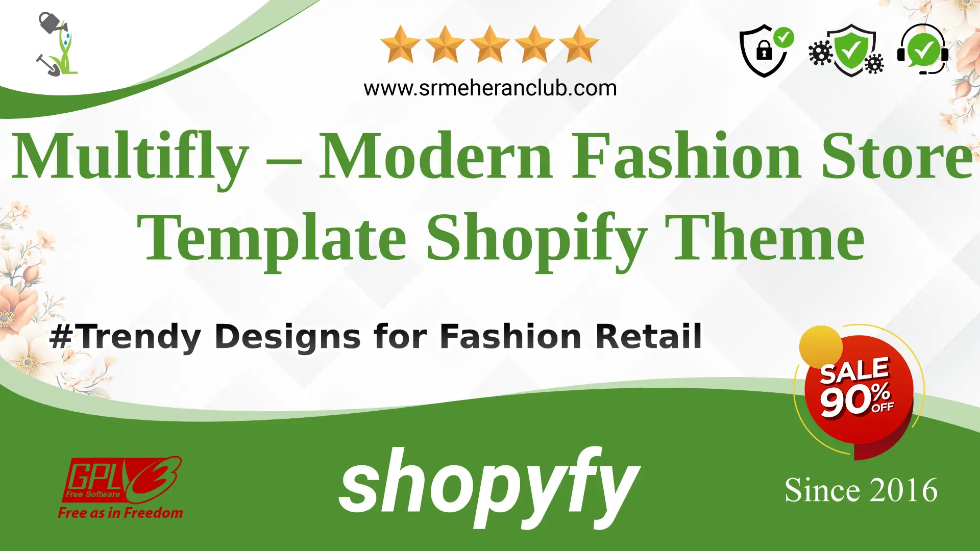 Multifly – Modern Fashion Store Template Shopify Theme — Theme by Templatemonster