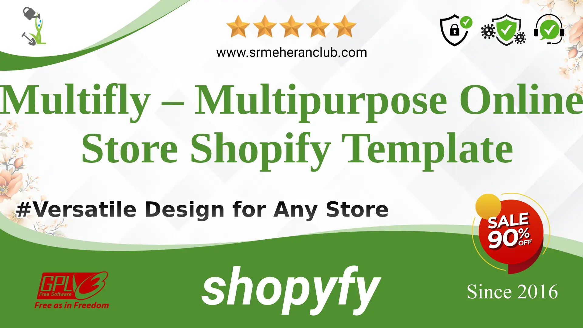 Multifly – Multipurpose Online Store Shopify Template — Theme by Templatemonster