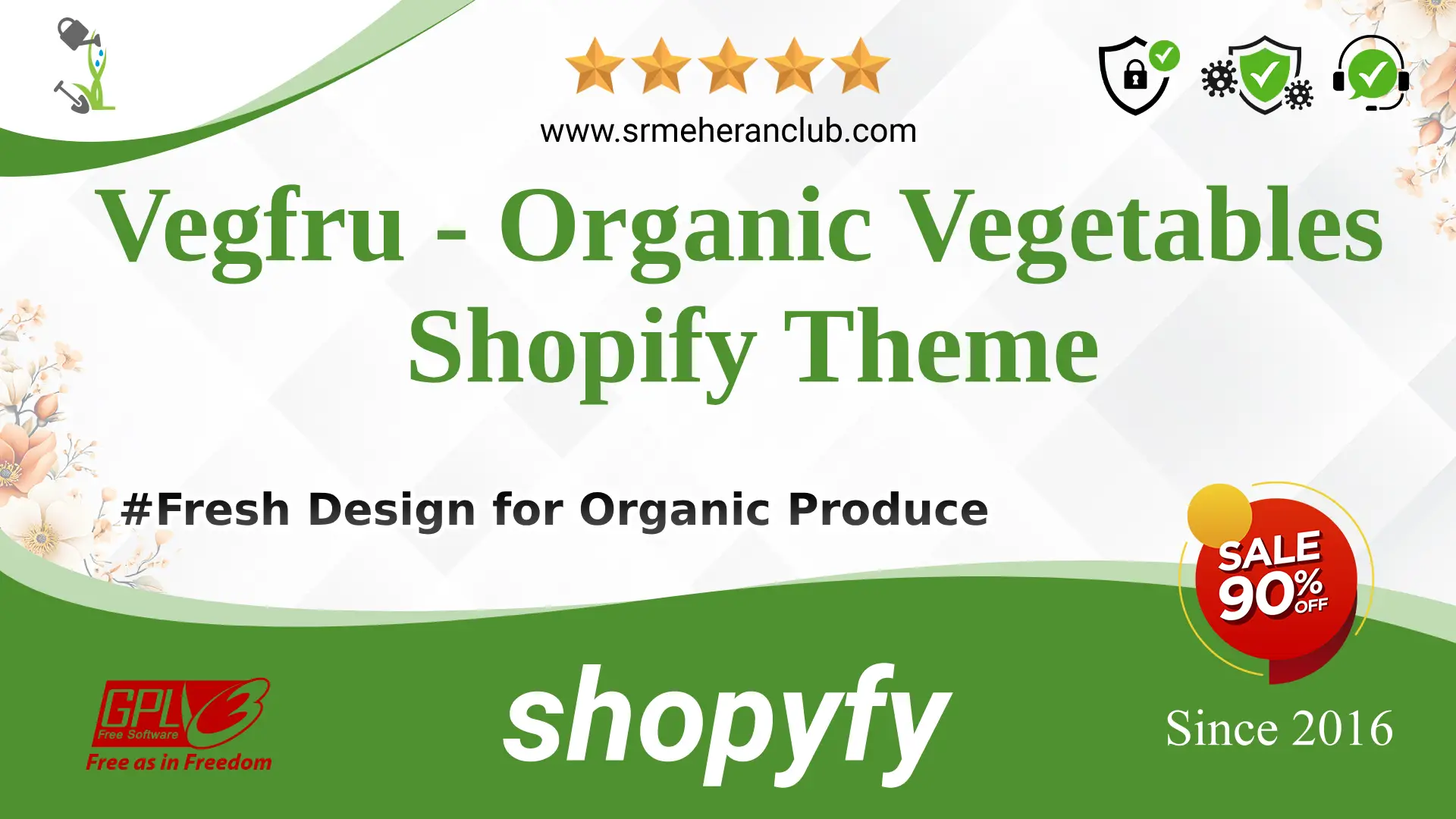 Vegfru – Organic Vegetables Shopify Theme — Theme by Themeforest