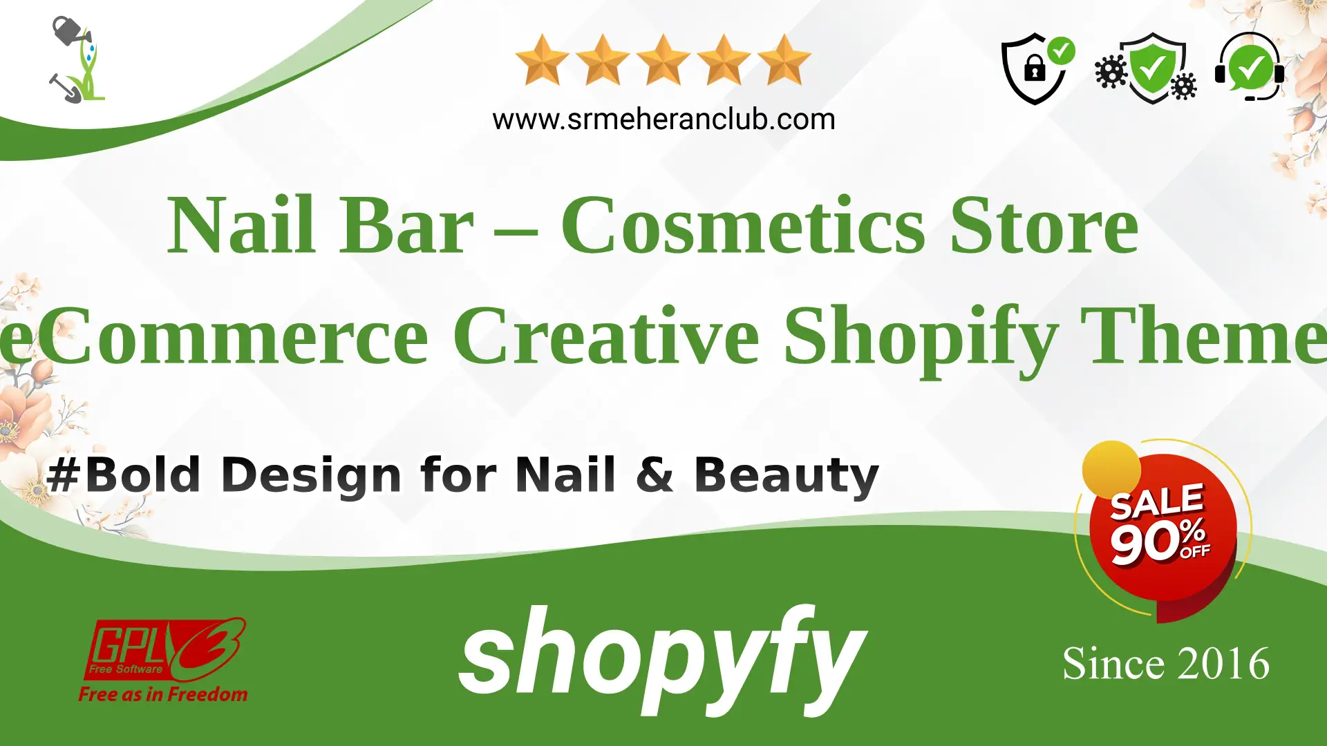 Nail Bar – Cosmetics Store eCommerce Creative Shopify Theme — Theme by Templatemonster