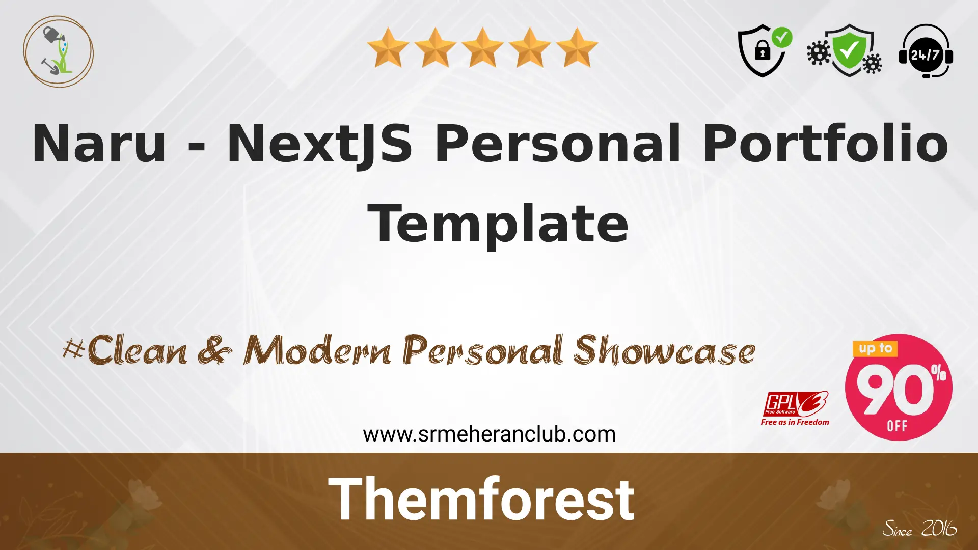 Naru – NextJS Personal Portfolio Template — Template by Themeforest