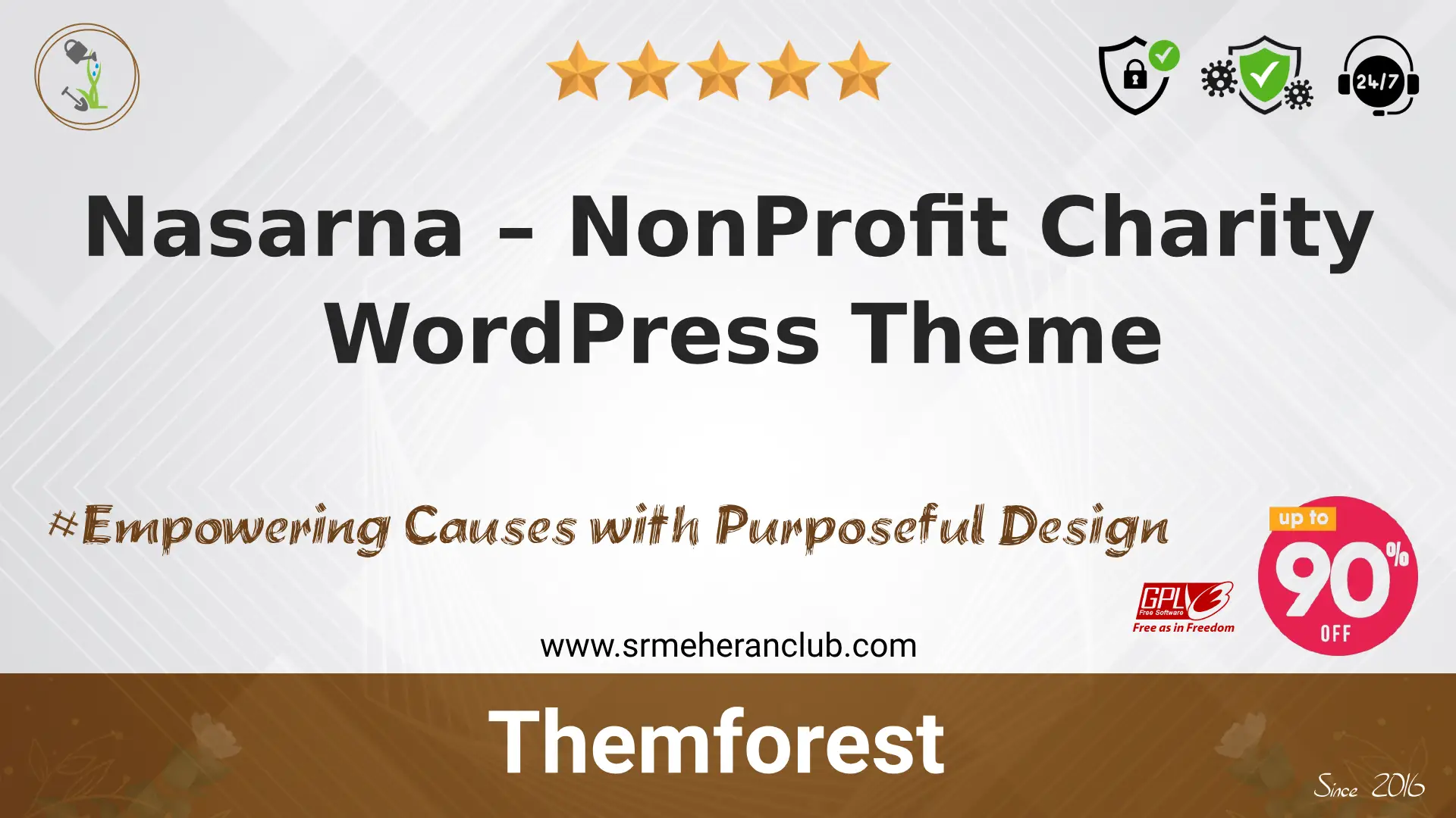 Nasarna – NonProfit Charity WordPress Theme