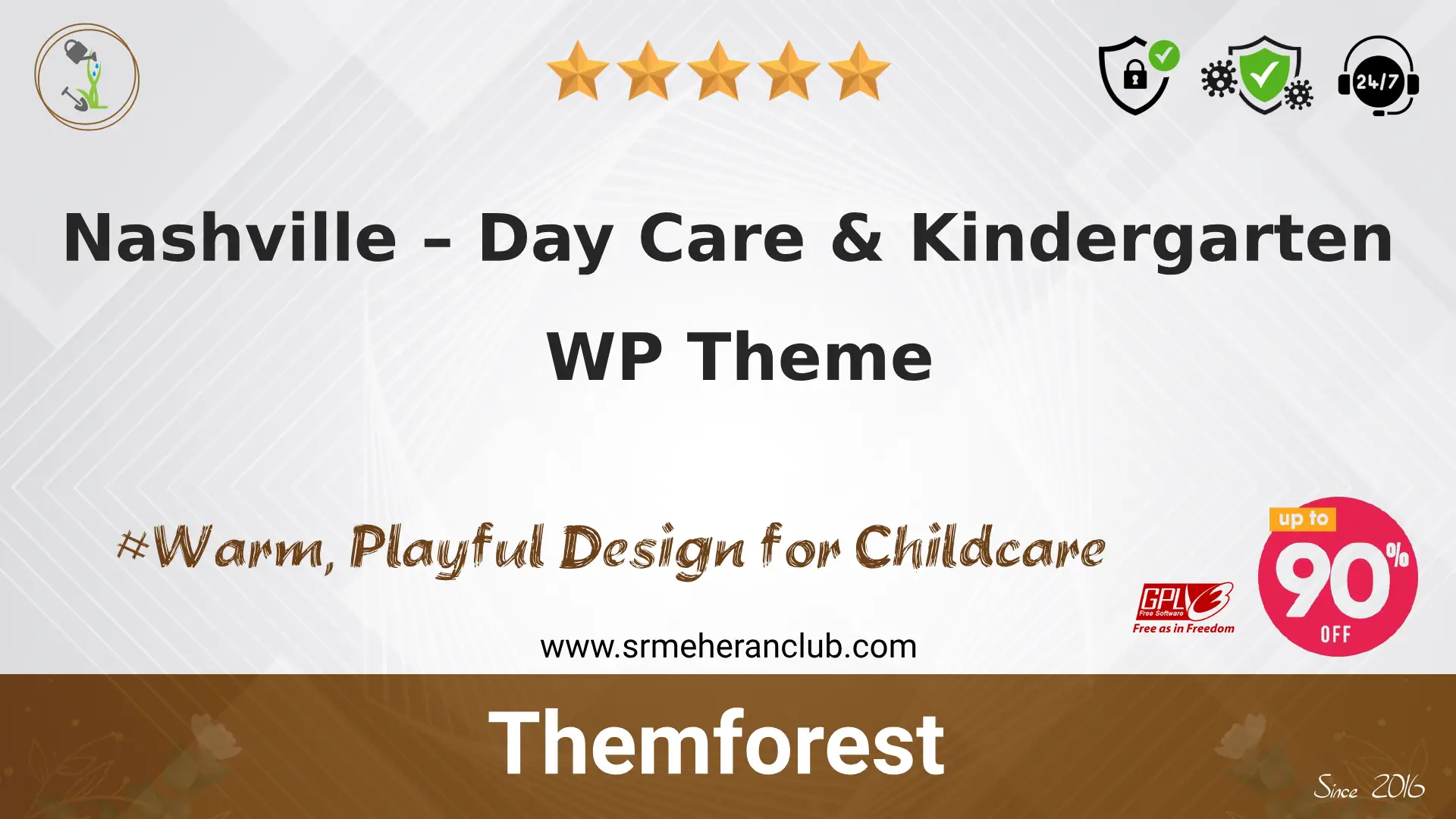 Nashville – Day Care & Kindergarten WP Theme
