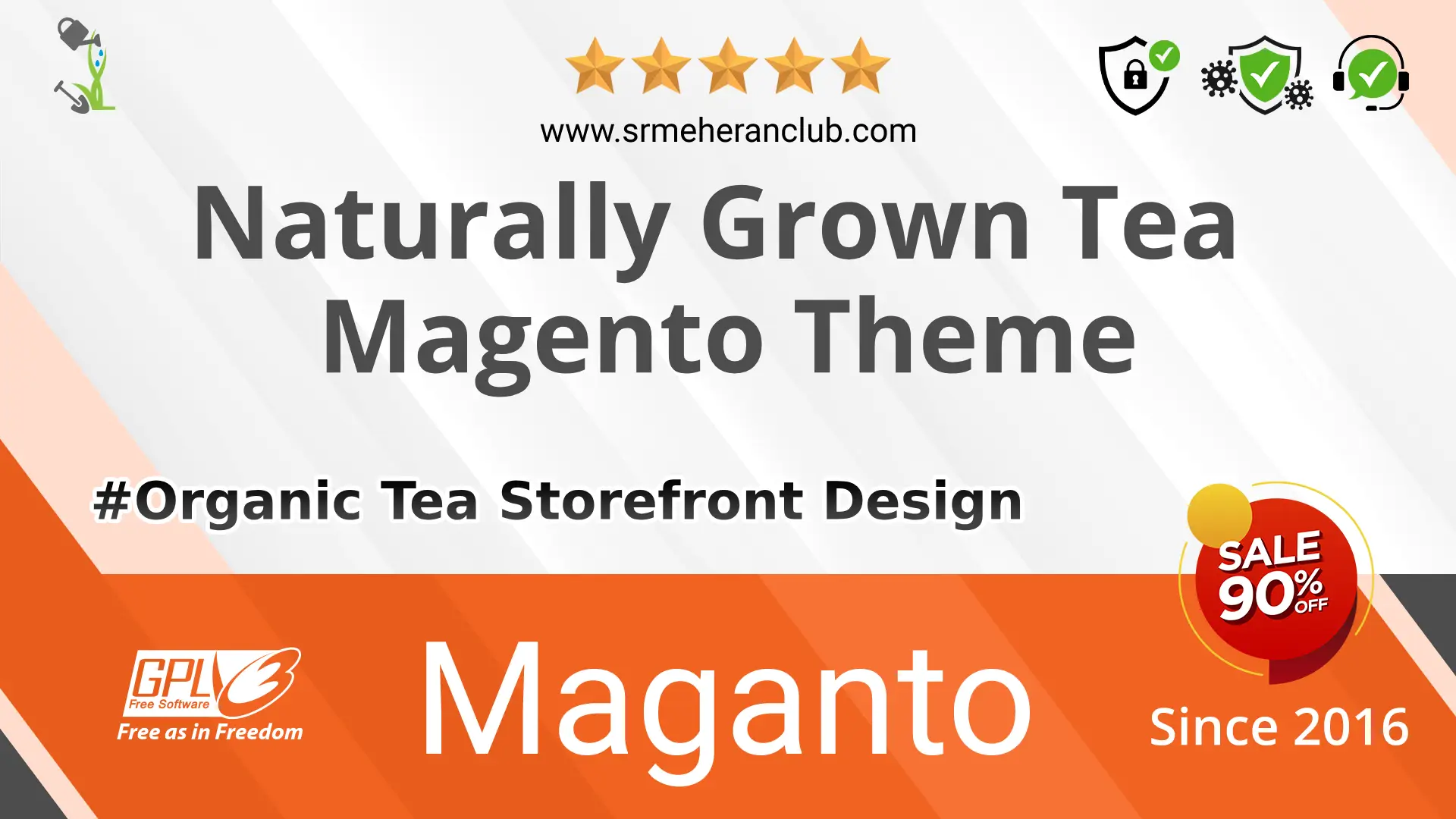 Naturally Grown Tea Magento Theme — Theme by Templatemonster