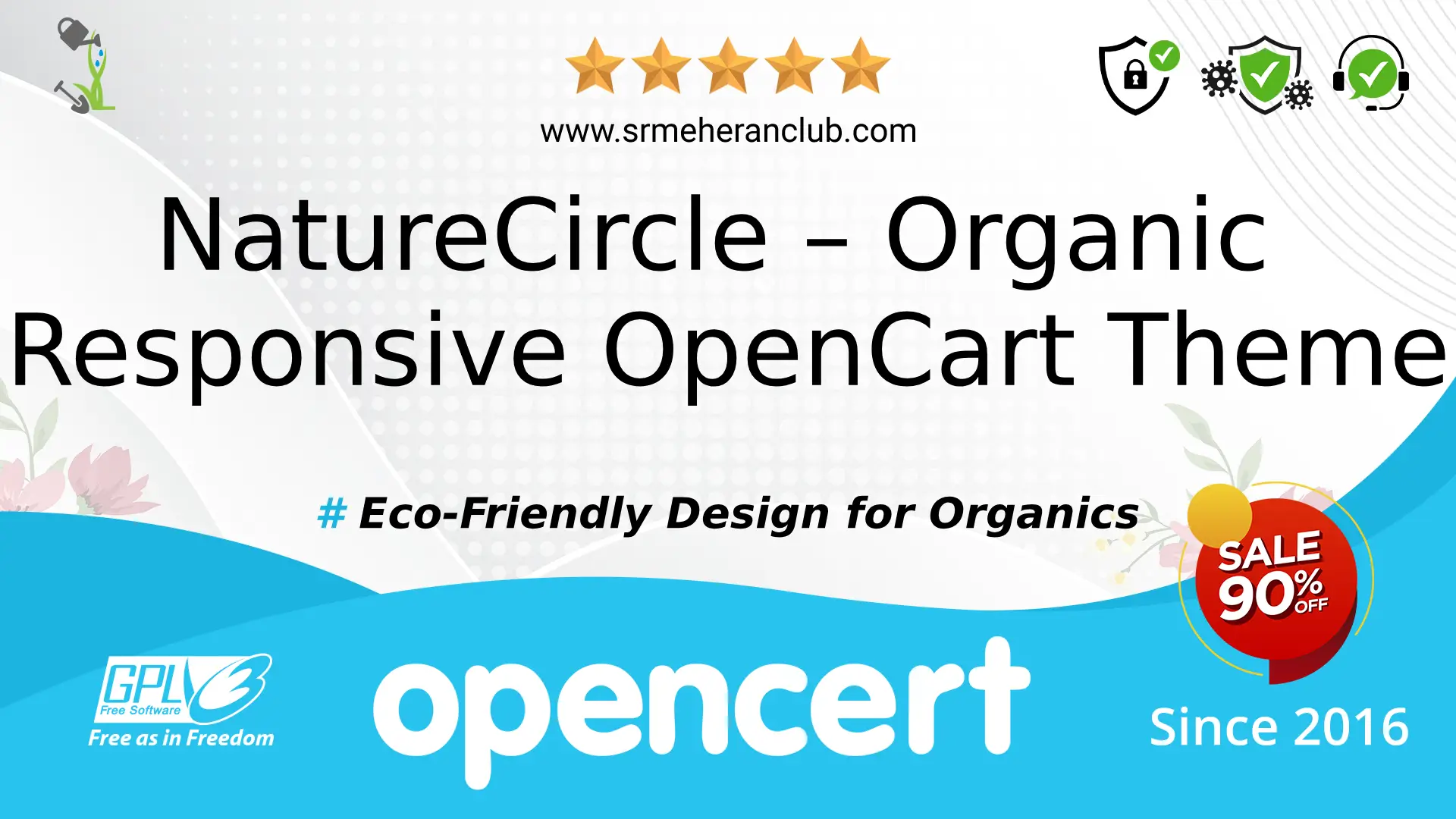 NatureCircle – Organic Responsive OpenCart Theme — Theme by Themeforest