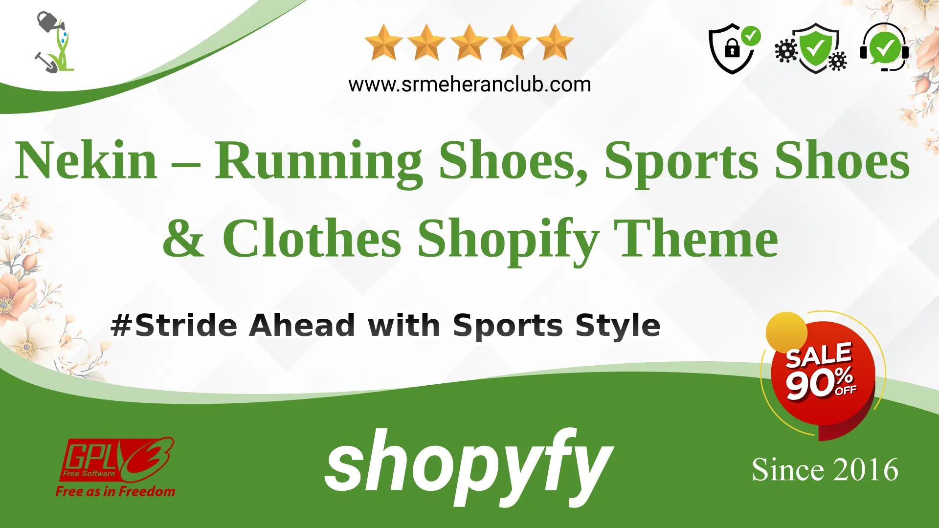 Nekin – Running Shoes, Sports Shoes & Clothes Shopify Theme — Theme by Templatemonster
