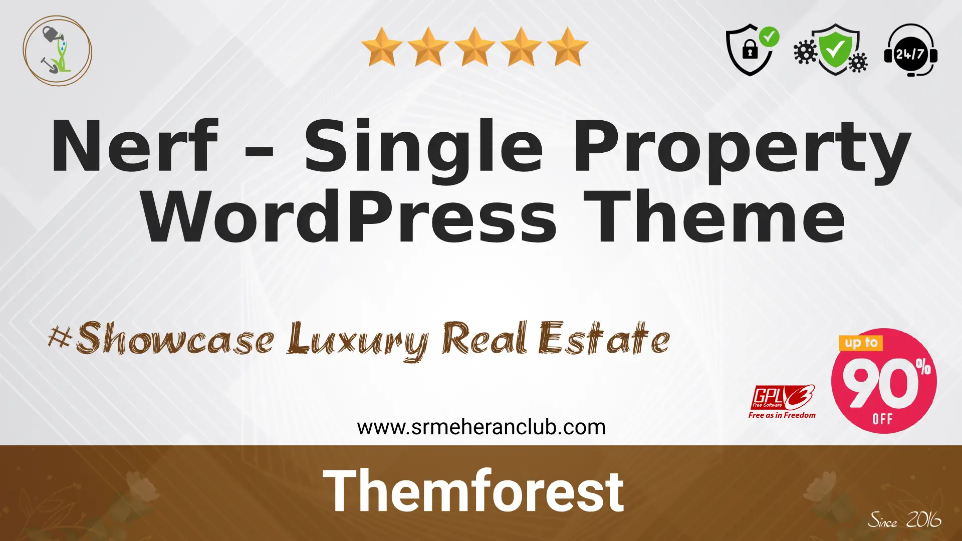 Nerf – Single Property WordPress Theme