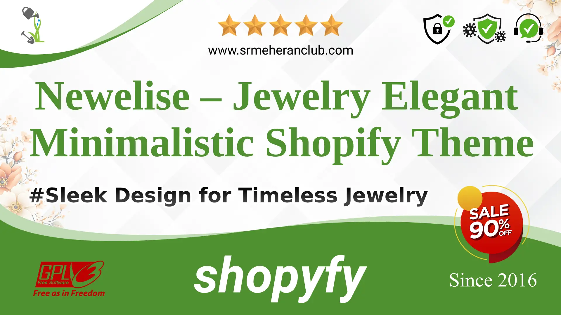 Newelise – Jewelry Elegant Minimalistic Shopify Theme