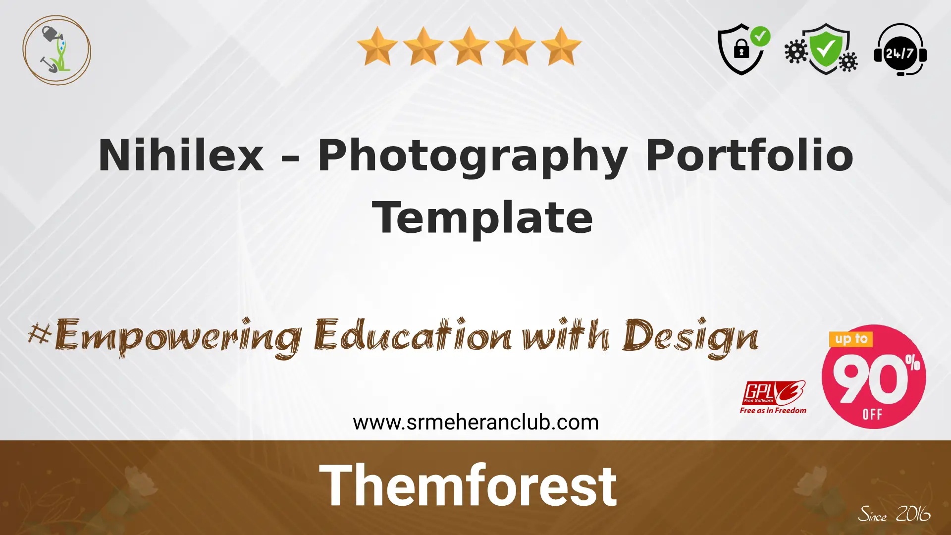 Nihilex – Photography Portfolio Template