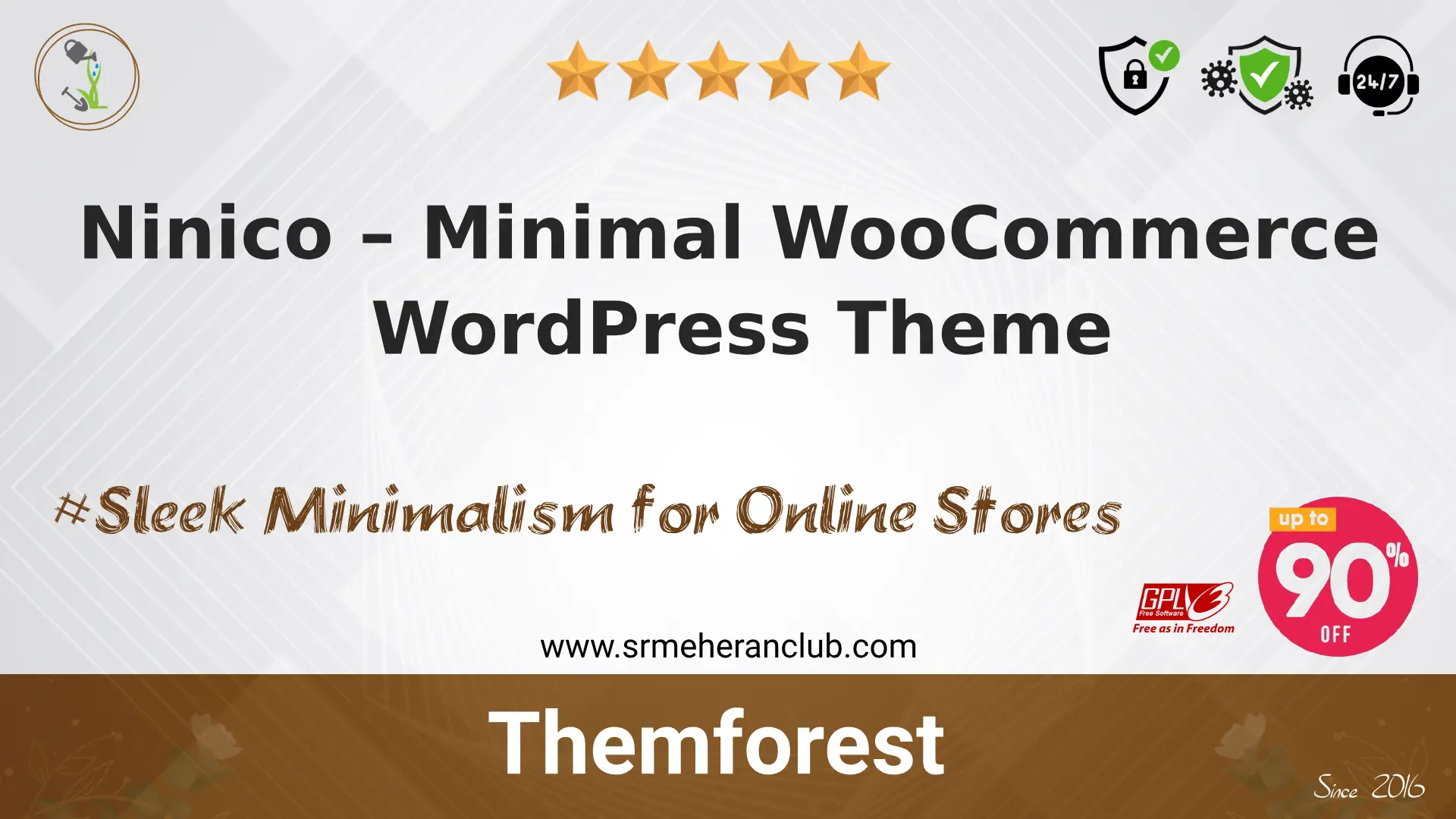 Ninico – Minimal WooCommerce WordPress Theme — Theme by Themeforest