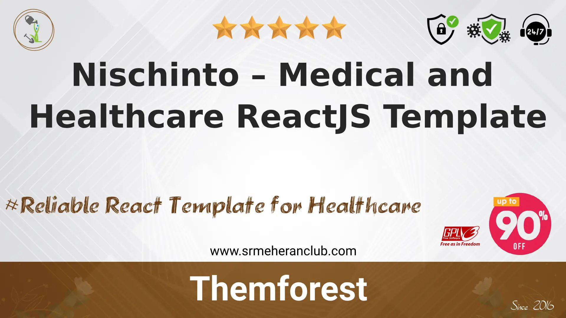 Nischinto – Medical and Healthcare ReactJS Template — Template by Themeforest