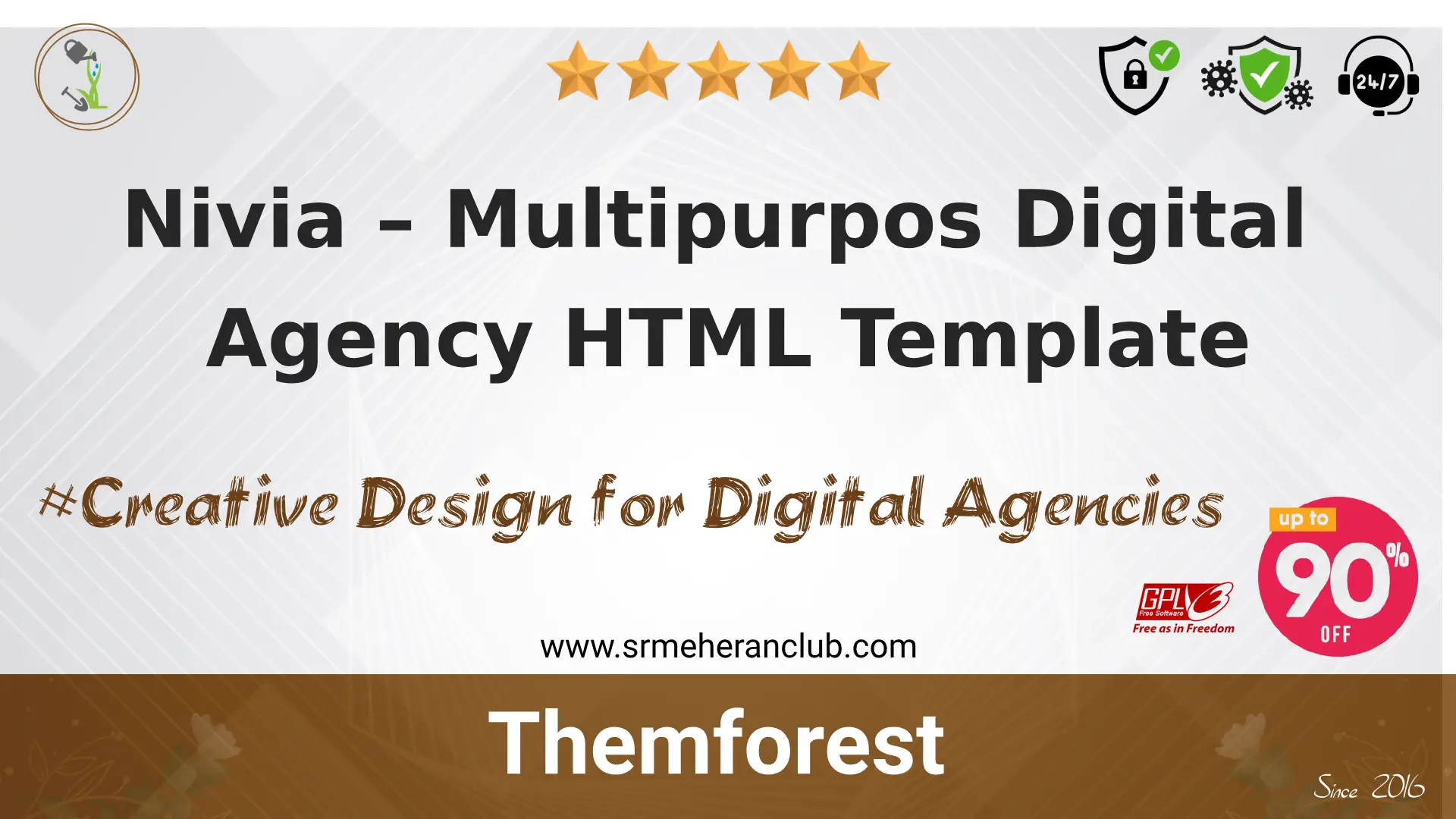 Nivia – Multipurpos Digital Agency HTML Template