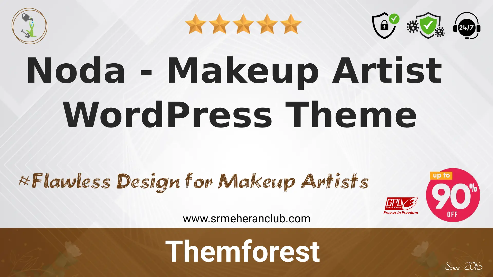 Noda – Makeup Artist WordPress Theme — Theme by Themeforest