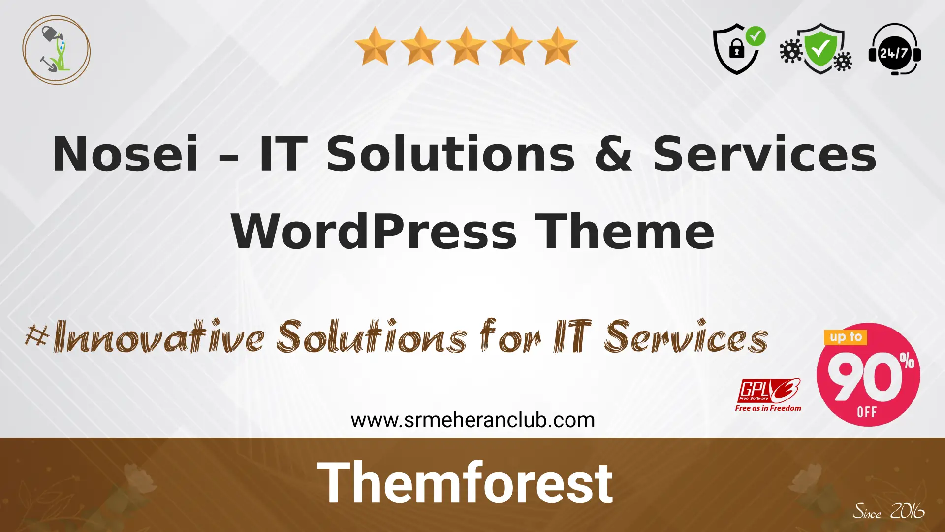 Nosei – IT Solutions & Services WordPress Theme — Theme by Themeforest