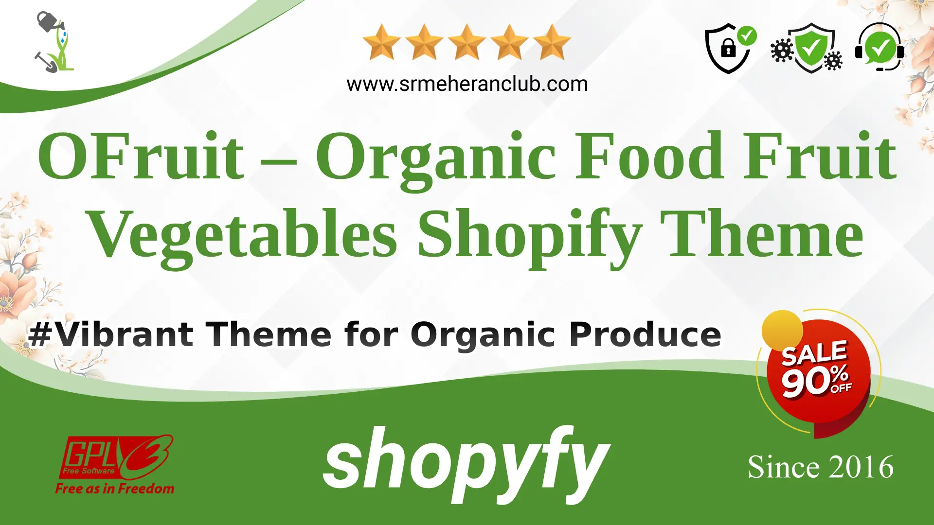 OFruit – Organic Food Fruit Vegetables Shopify Theme
