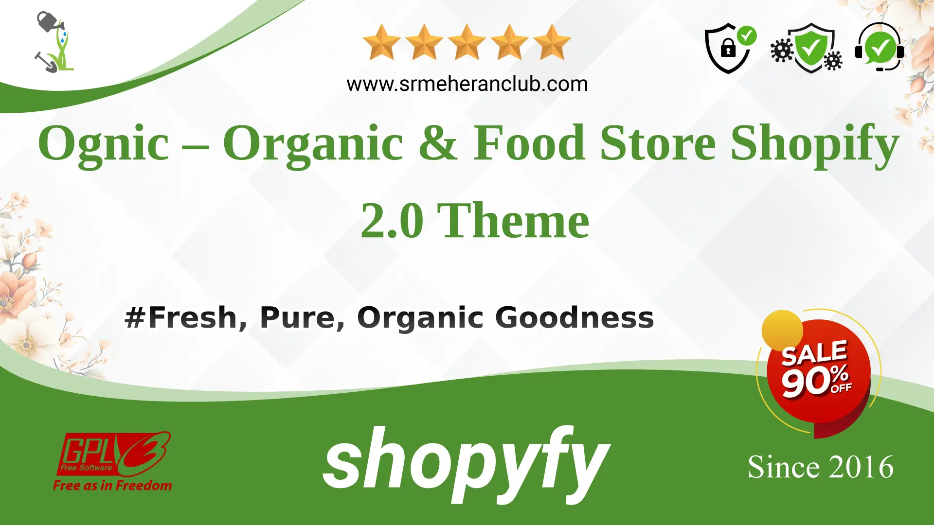Ognic – Organic & Food Store Shopify 2.0 Theme