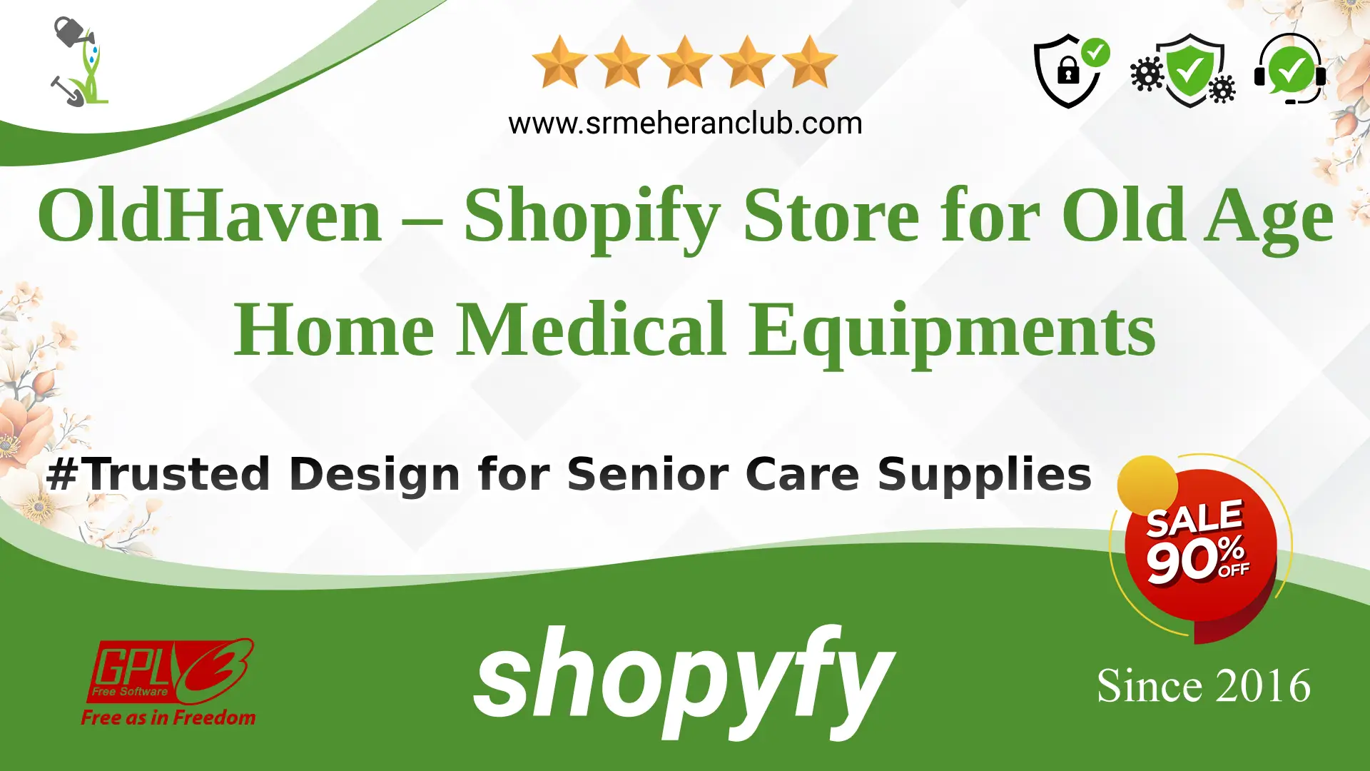 OldHaven – Shopify Store for Old Age Home Medical Equipments — Theme by Themeforest