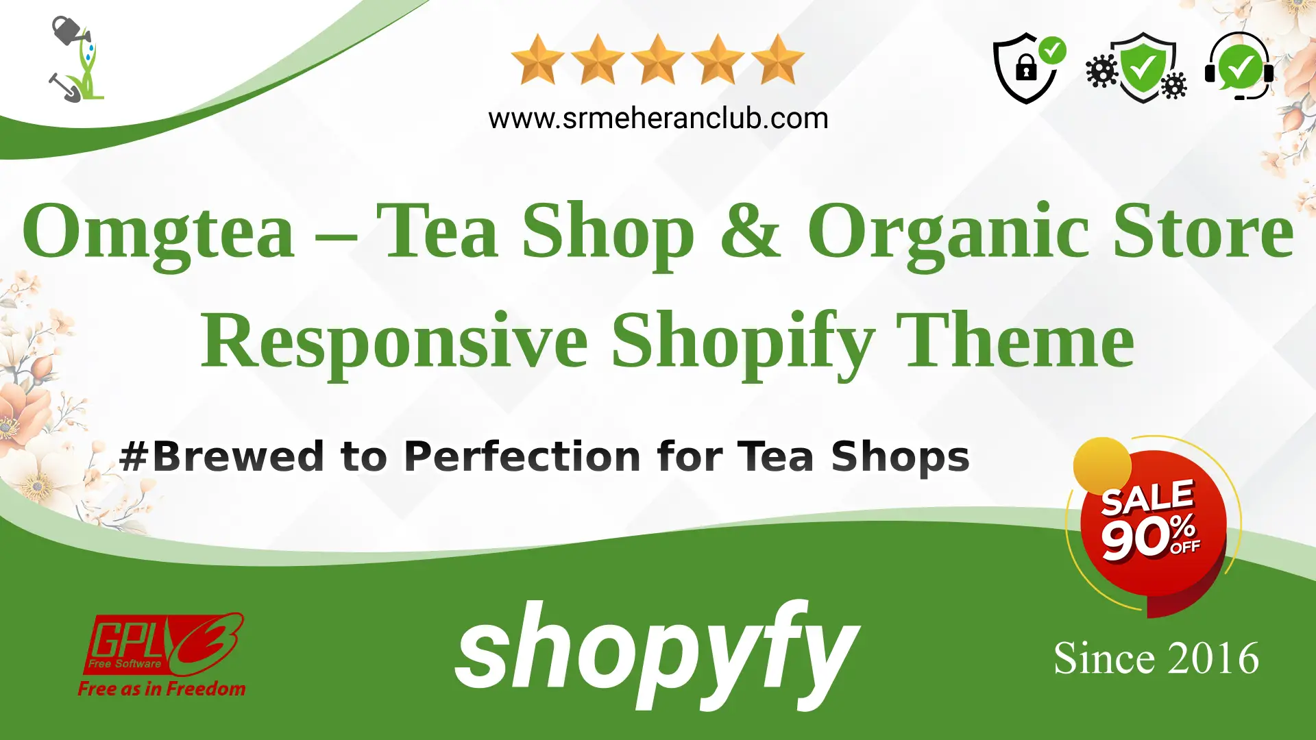 Omgtea – Tea Shop & Organic Store Responsive Shopify Theme — Theme by Templatemonster
