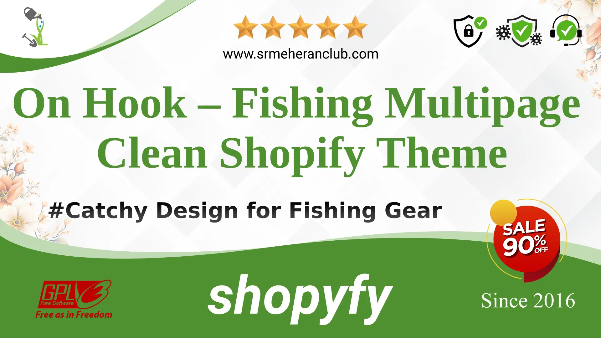 On Hook – Fishing Multipage Clean Shopify Theme