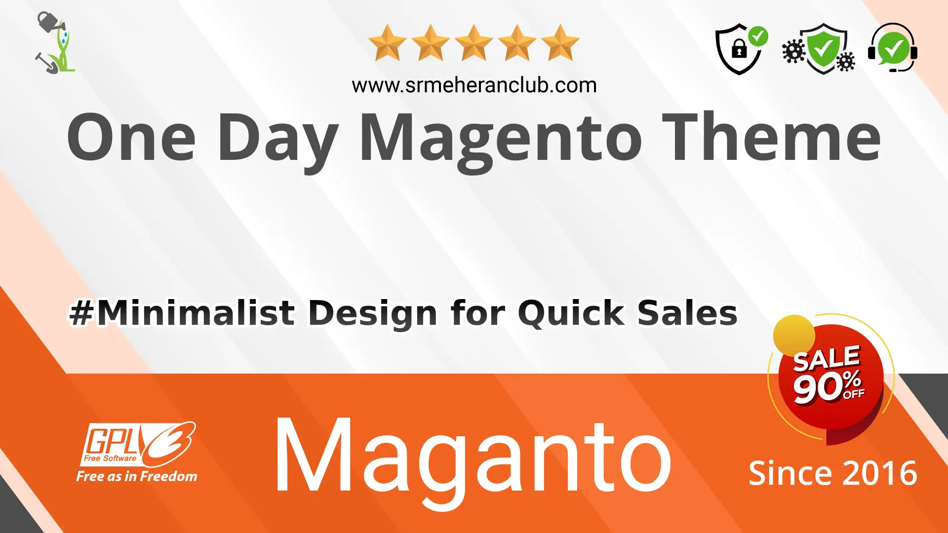 One Day Magento Theme — Theme by Templatemonster