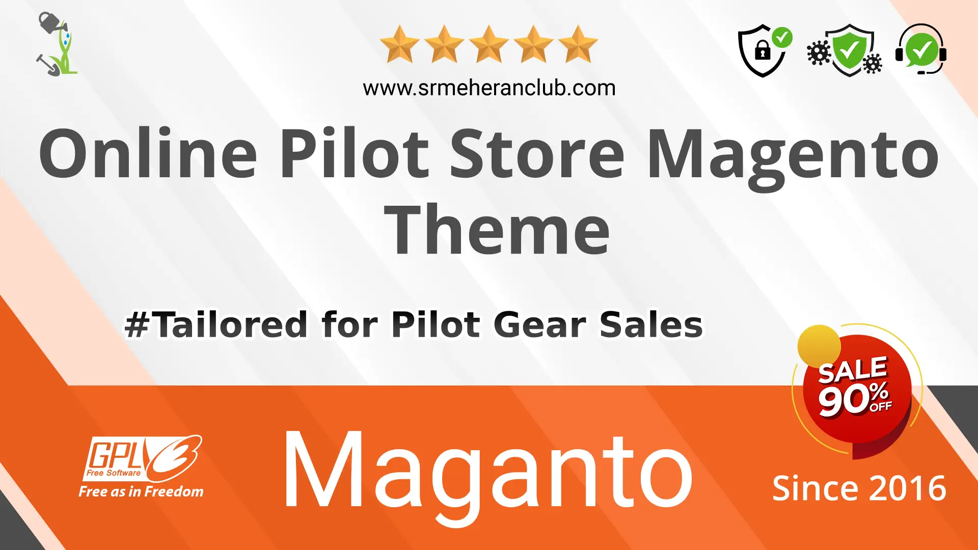Online Pilot Store Magento Theme — Theme by Templatemonster