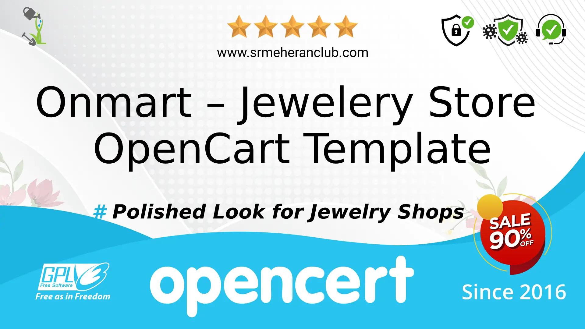 Onmart – Jewelery Store OpenCart Template — Template by Templatemonster