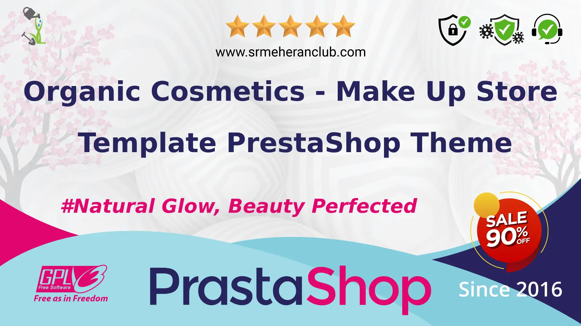 Organic Cosmetics – Make Up Store Template PrestaShop Theme — Theme by Templatemonster