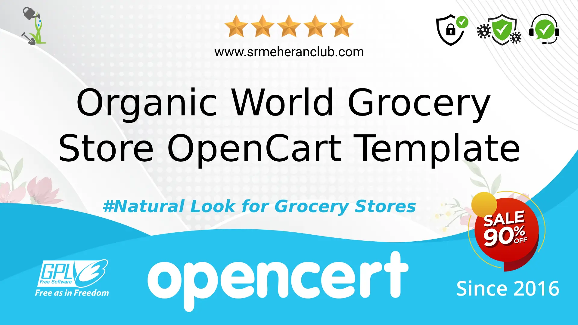 Organic World Grocery Store OpenCart Template — Template by Templatemonster