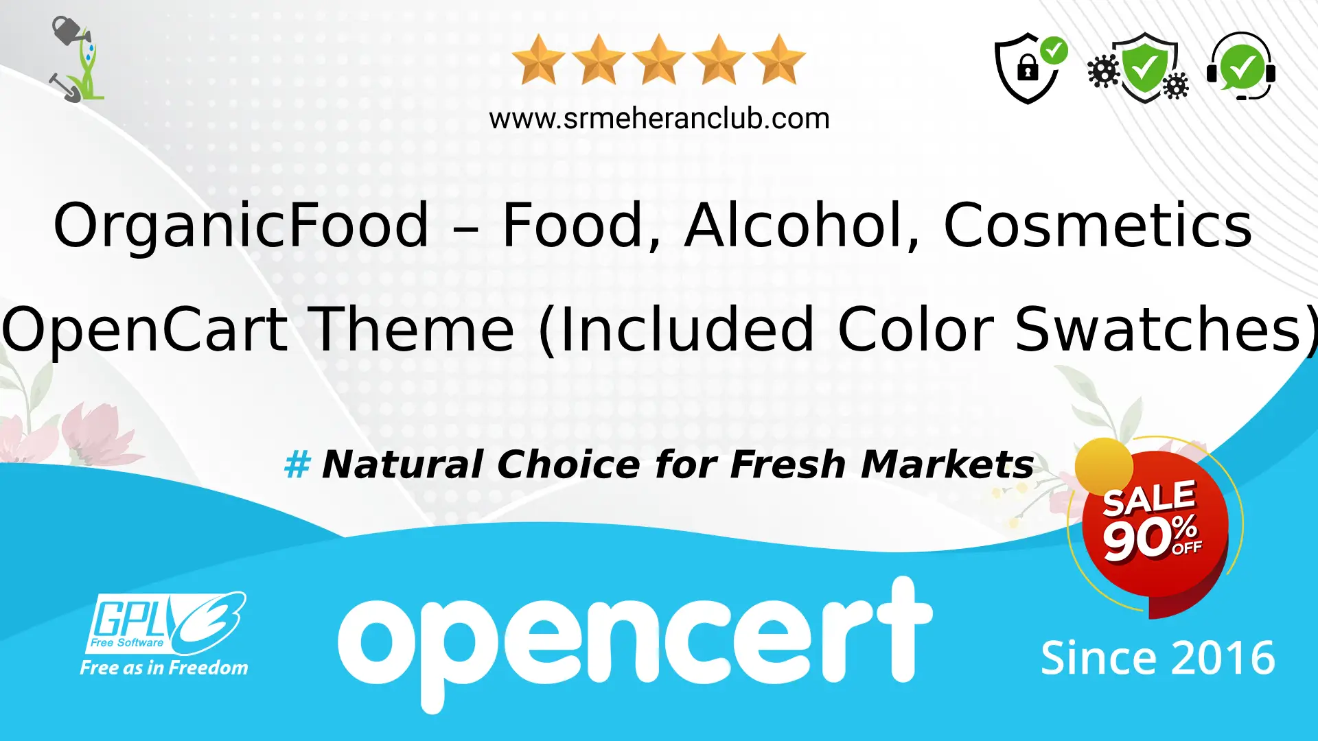 OrganicFood – Food, Alcohol, Cosmetics OpenCart Theme (Included Color Swatches) — Theme by Themeforest