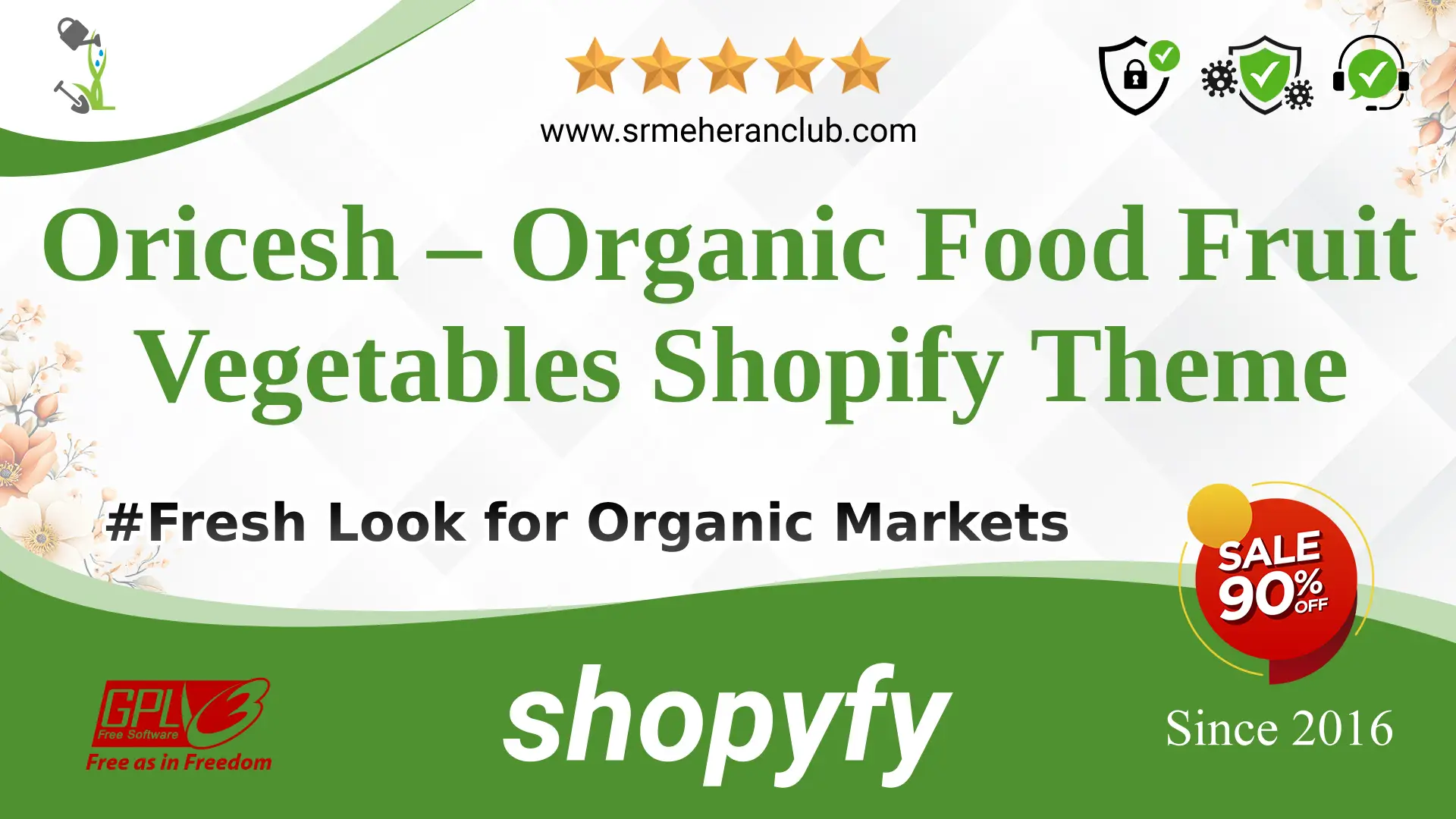 Oricesh – Organic Food Fruit Vegetables Shopify Theme — Theme by Templatemonster