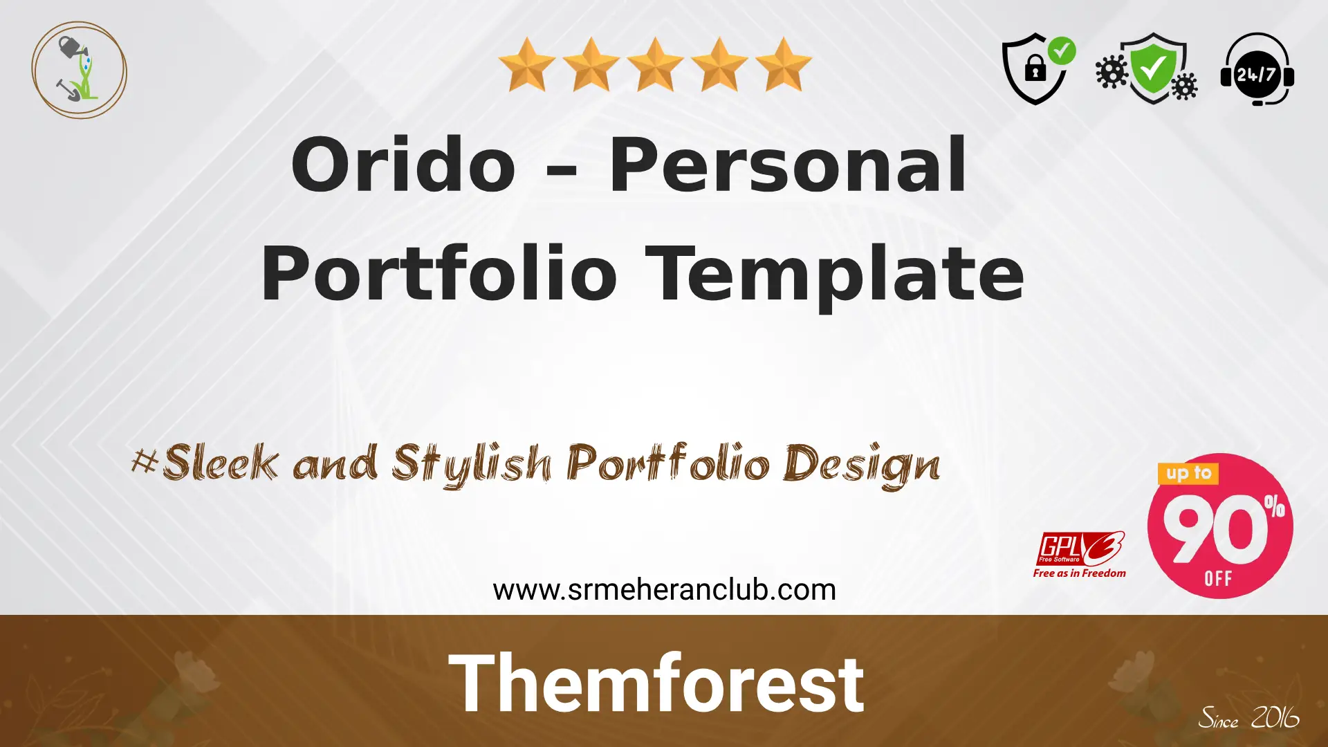 Orido – Personal Portfolio Template — Template by Themeforest