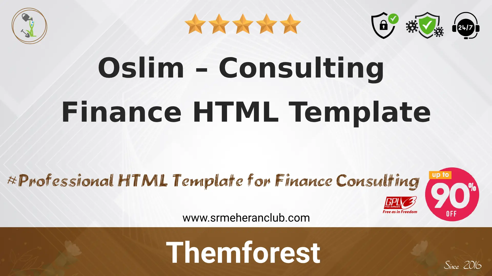 Oslim – Consulting Finance HTML Template