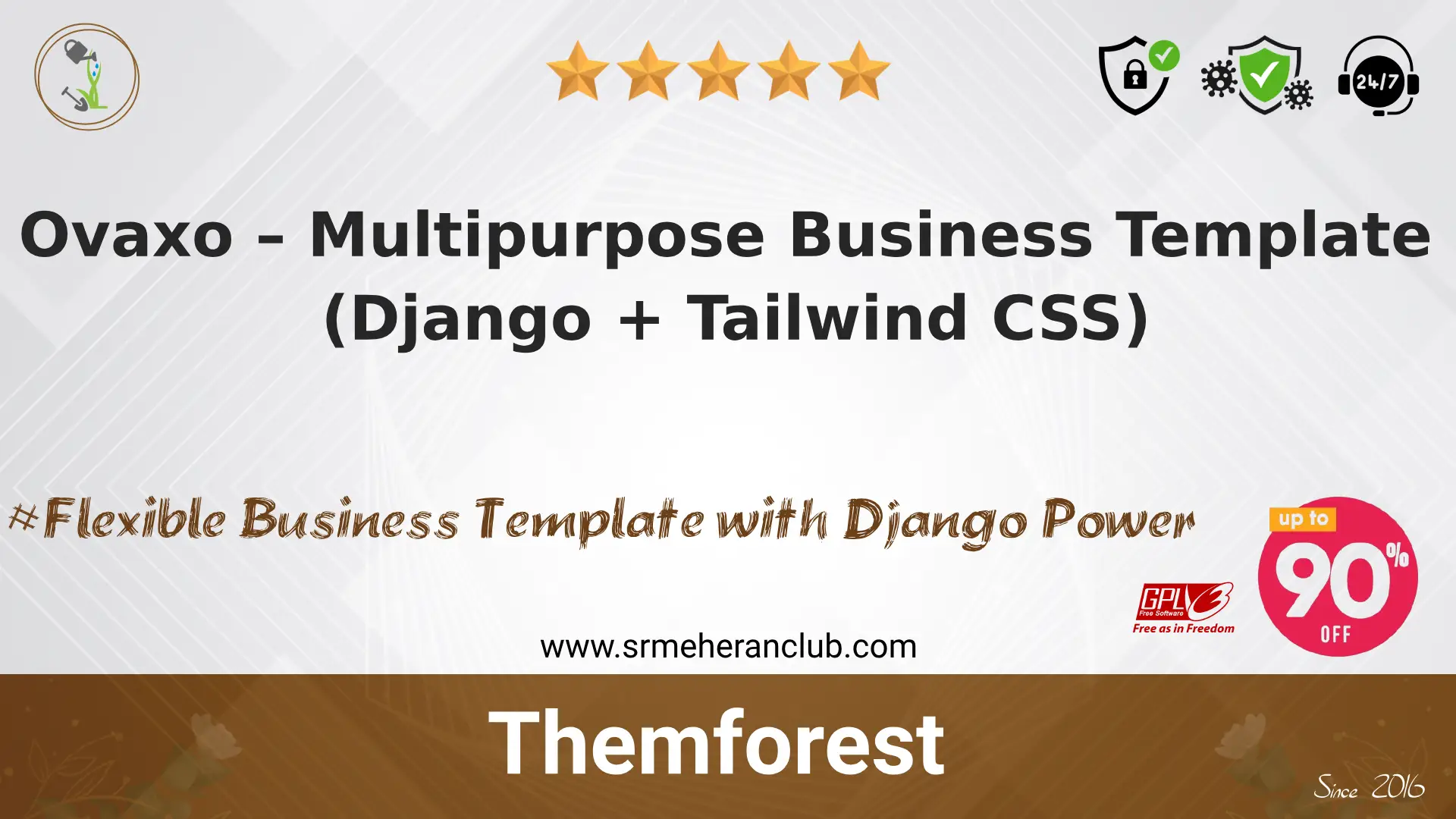 Ovaxo – Multipurpose Business Template (Django + Tailwind CSS)