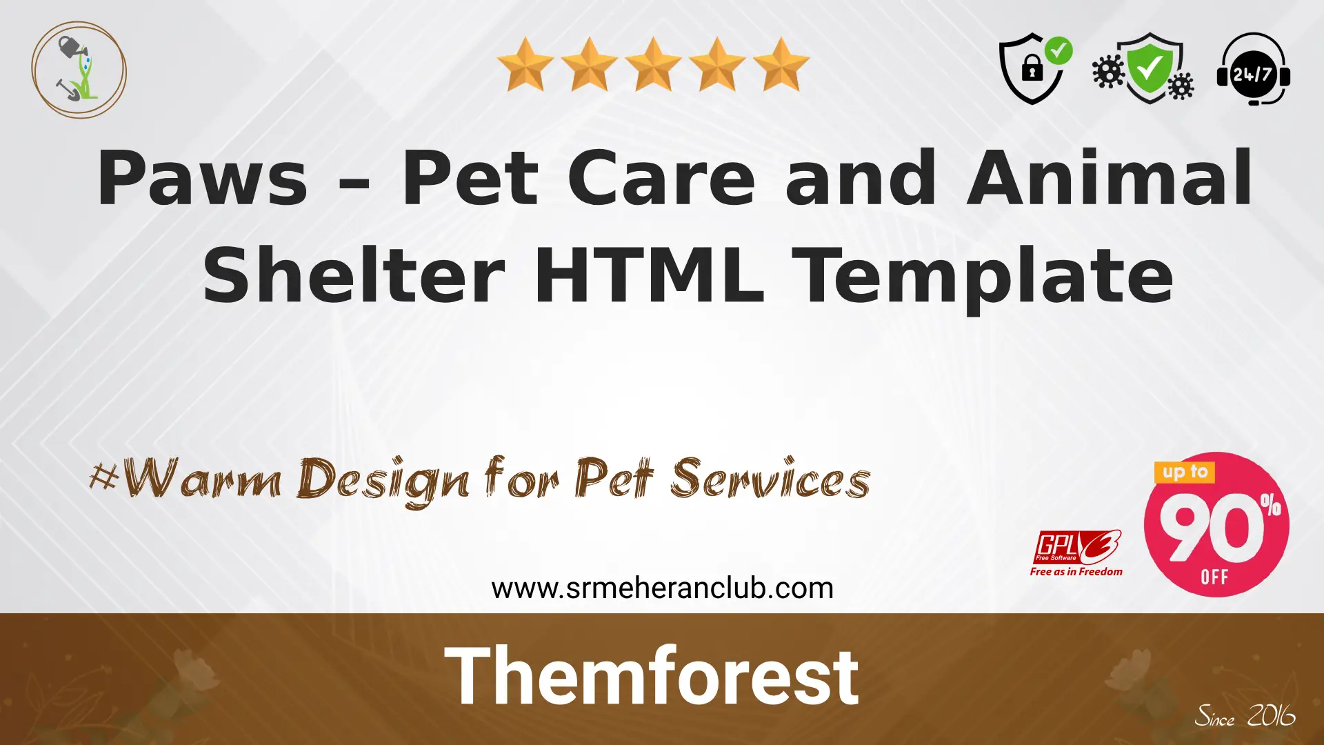 Paws – Pet Care and Animal Shelter HTML Template